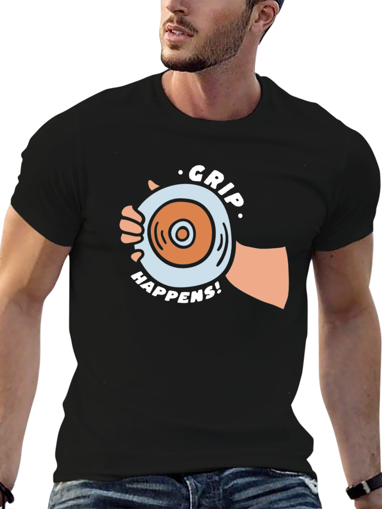 Grip Happens! Graphic T-Shirt