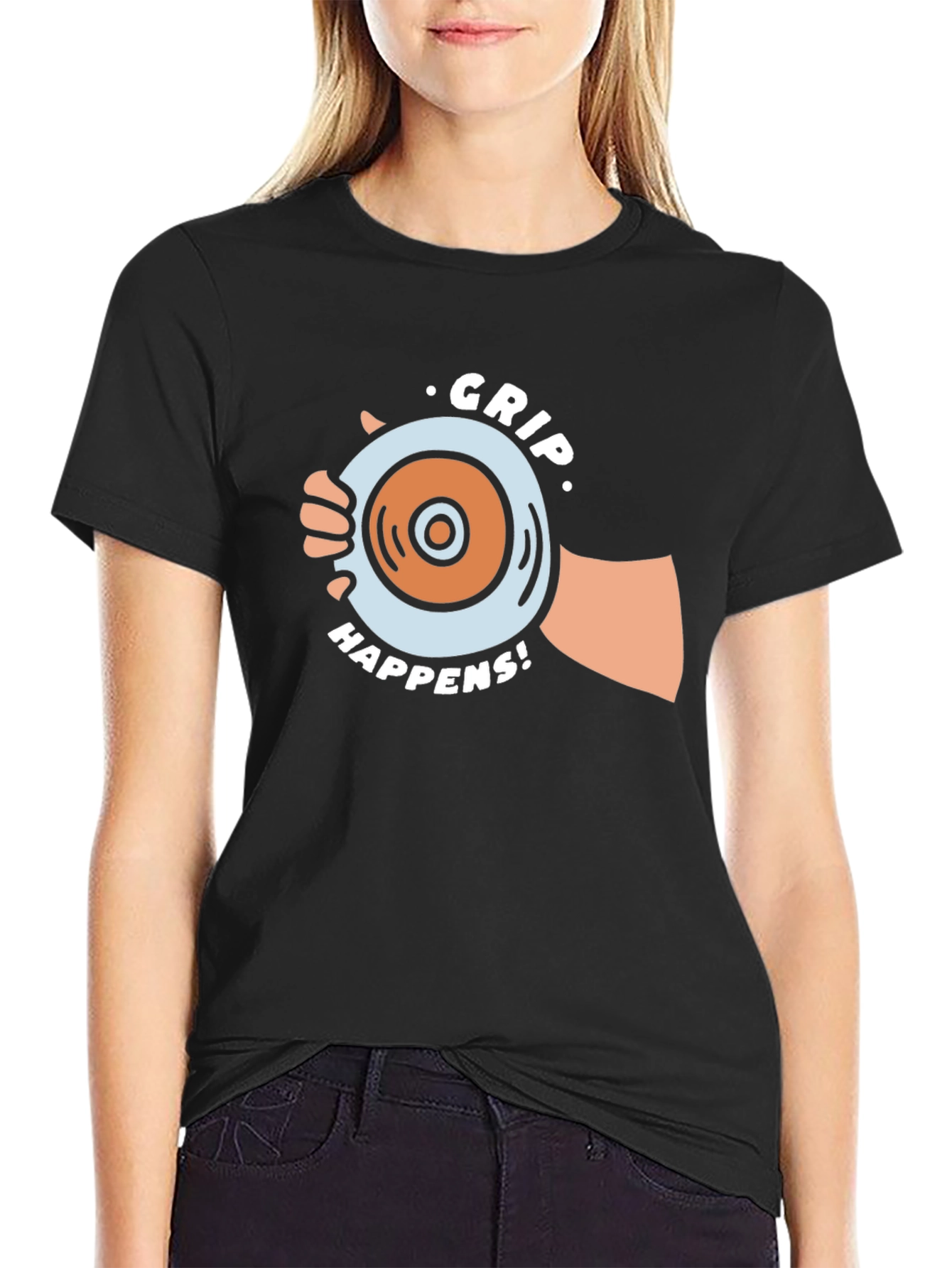 Grip Happens! Graphic T-Shirt
