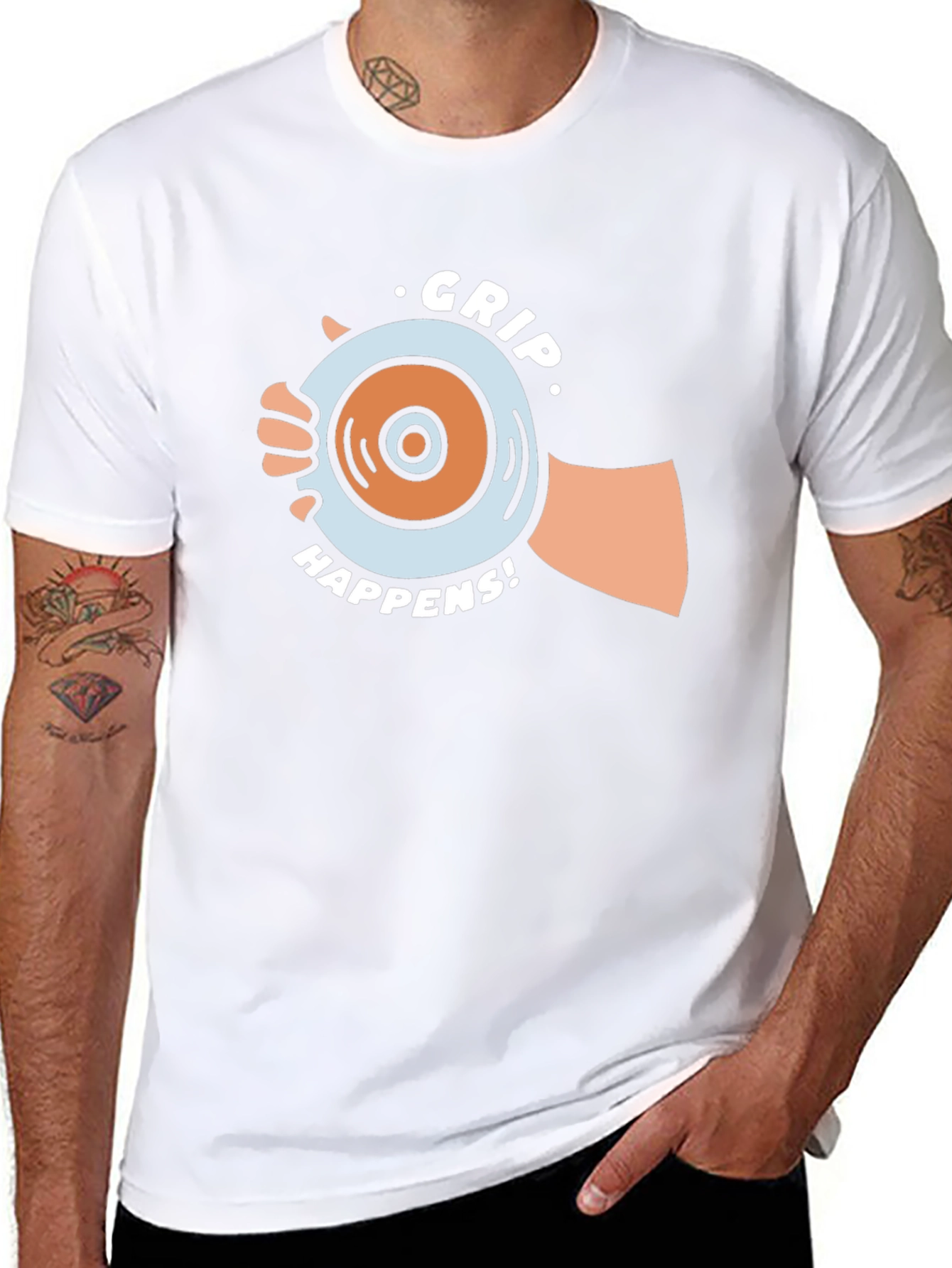 Grip Happens! Graphic T-Shirt