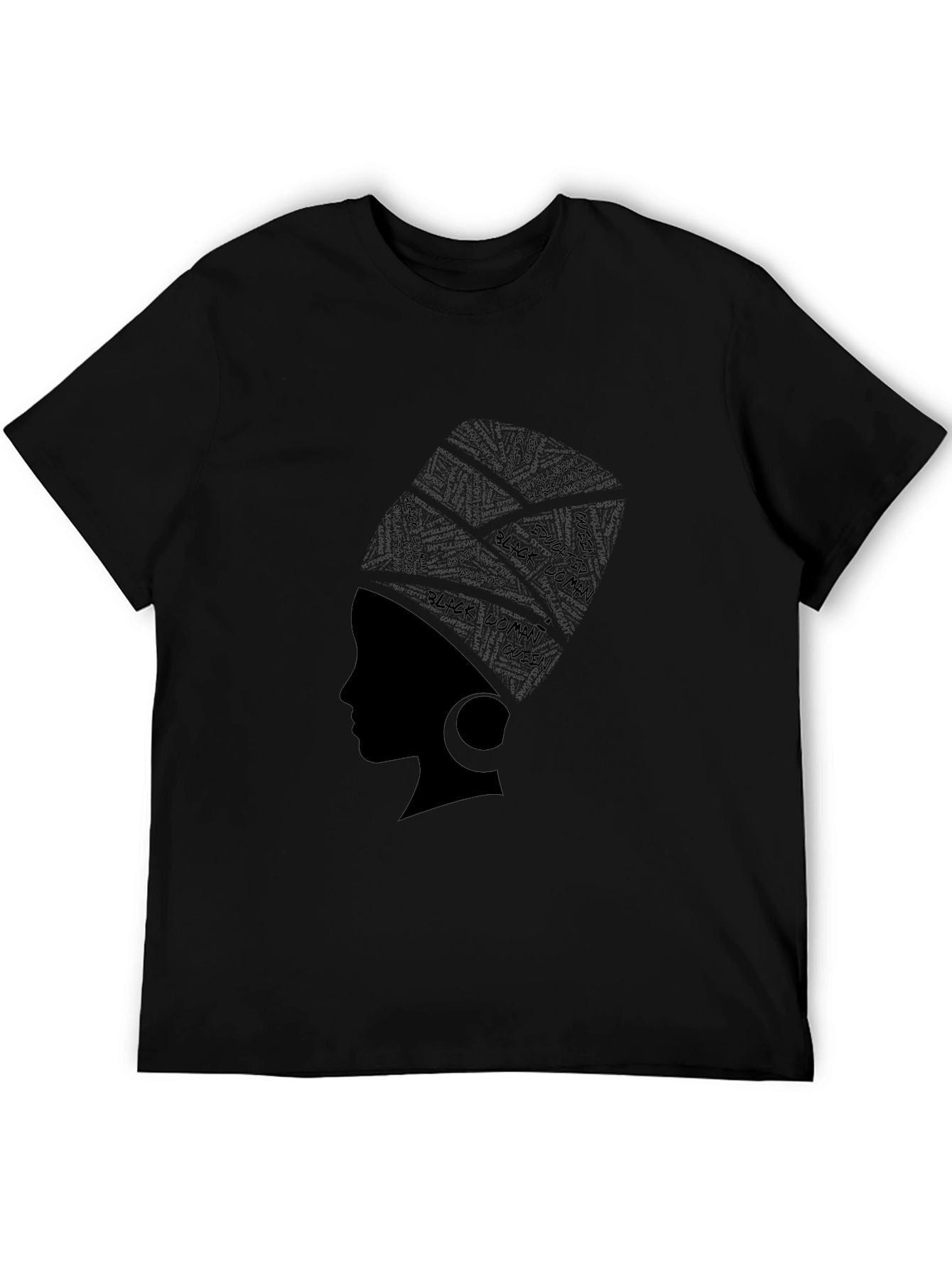 Black Woman Queen Graphic T-Shirt