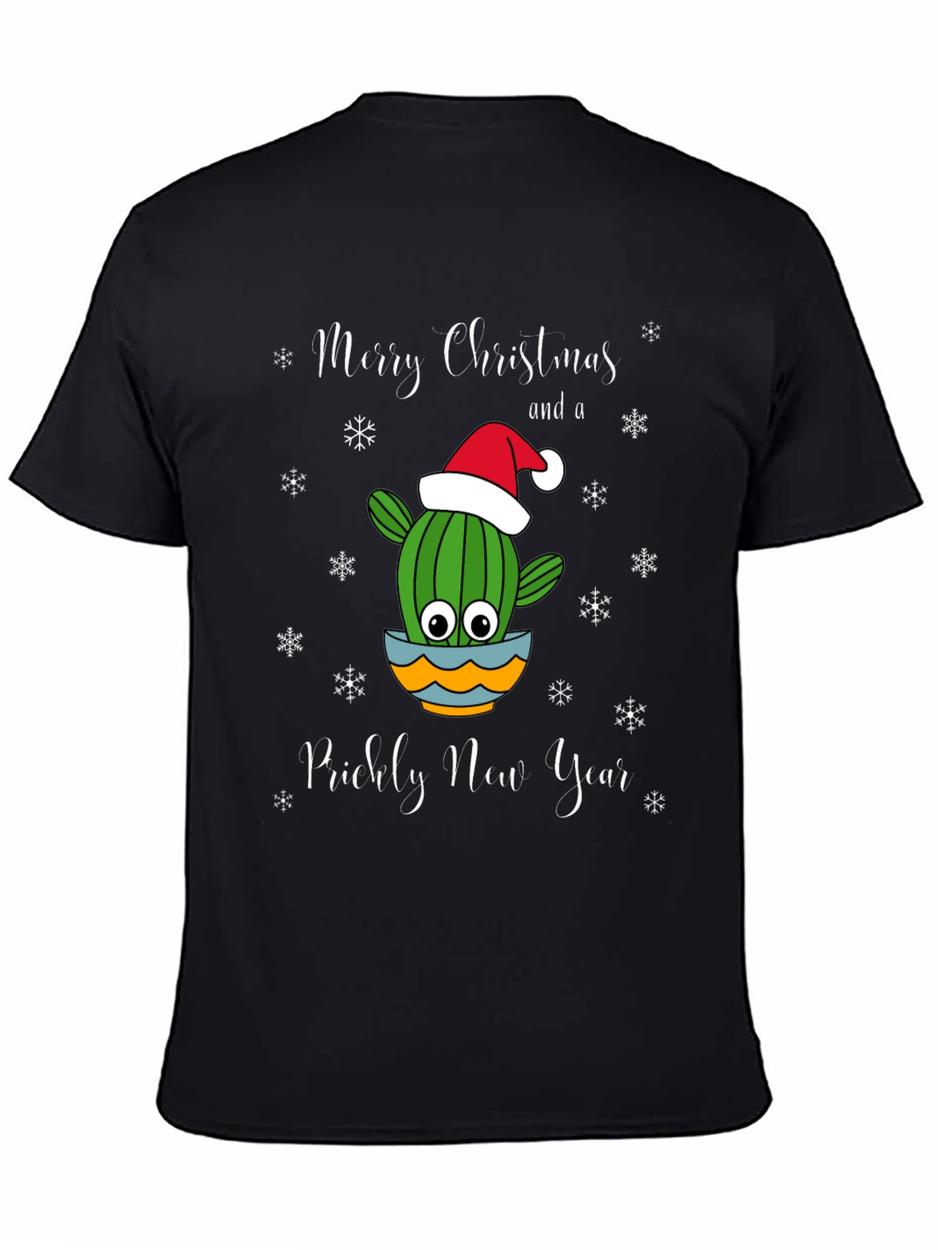 Cactus Christmas T-Shirt: Prickly New Year Tee