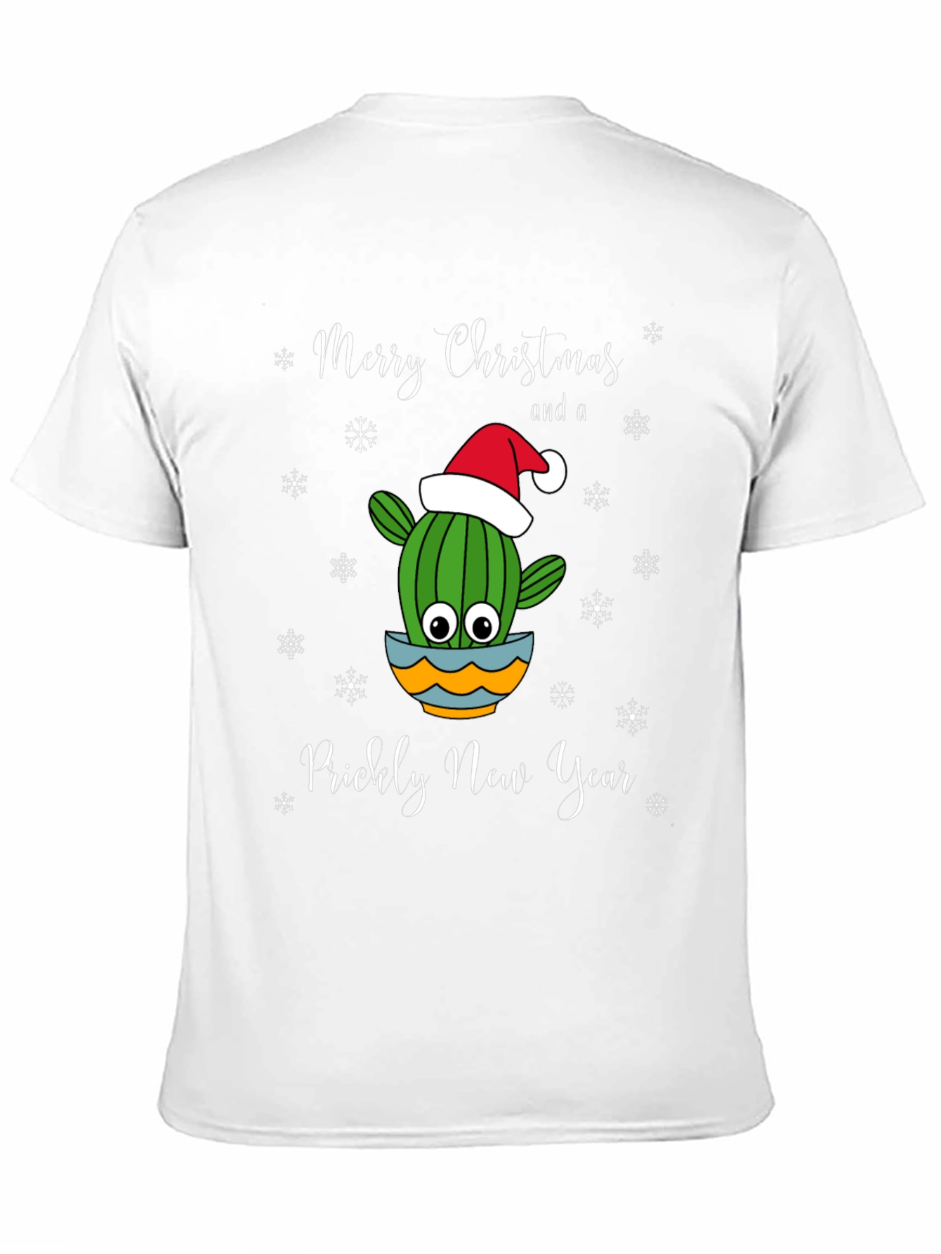 Cactus Christmas T-Shirt: Prickly New Year Tee