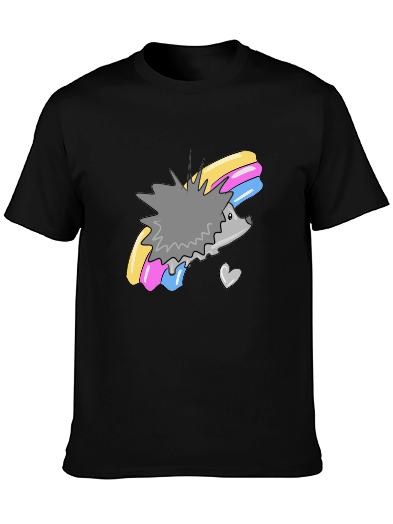 Cute Hedgehog Rainbow T-Shirt