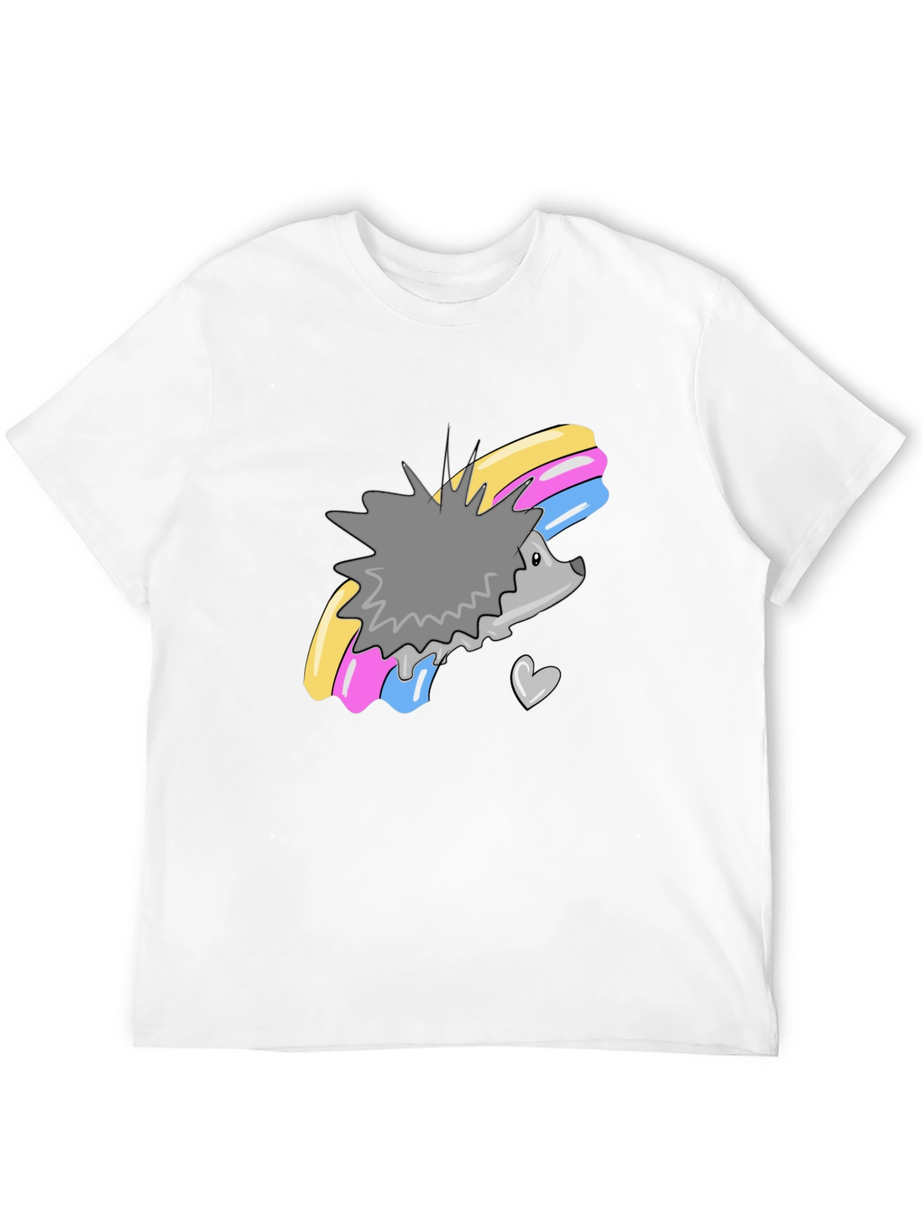 Cute Hedgehog Rainbow T-Shirt