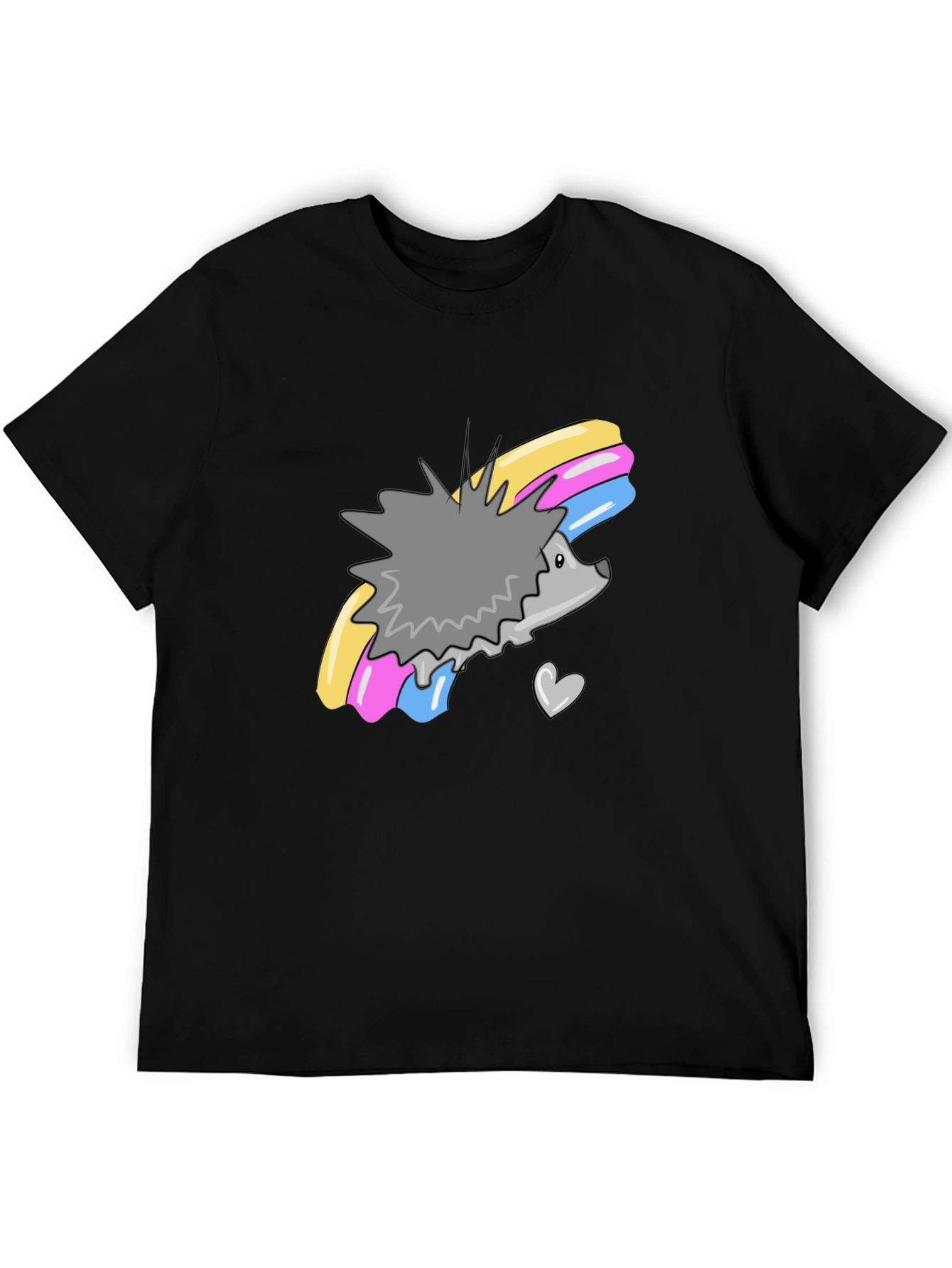 Cute Hedgehog Rainbow T-Shirt