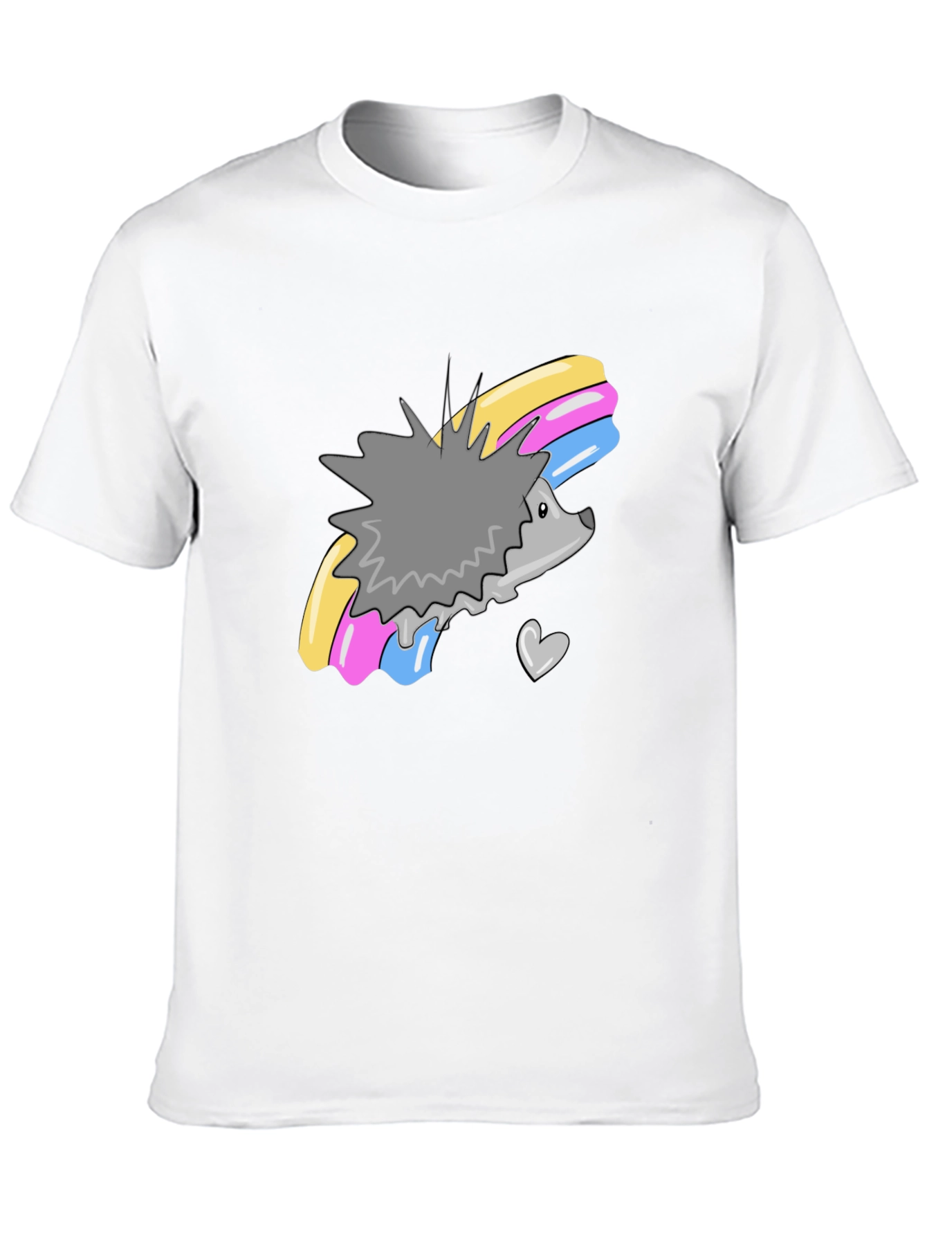 Cute Hedgehog Rainbow T-Shirt