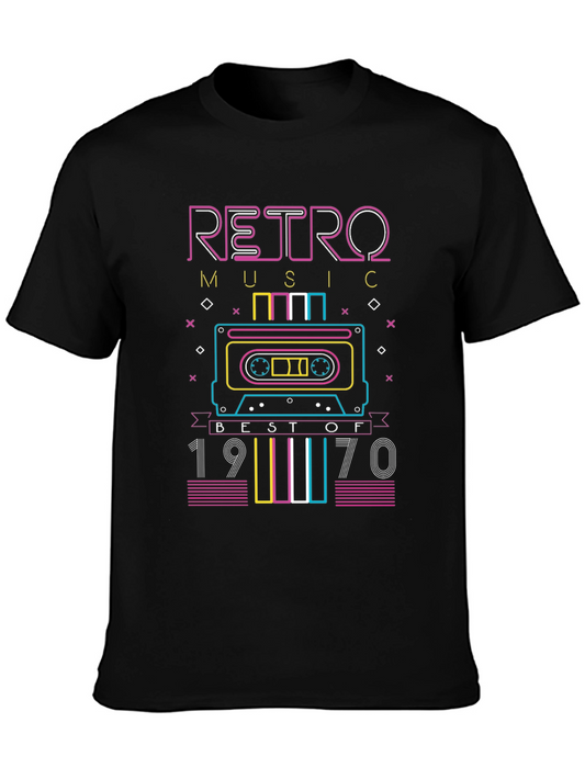 Retro Music 1970s Graphic T-Shirt