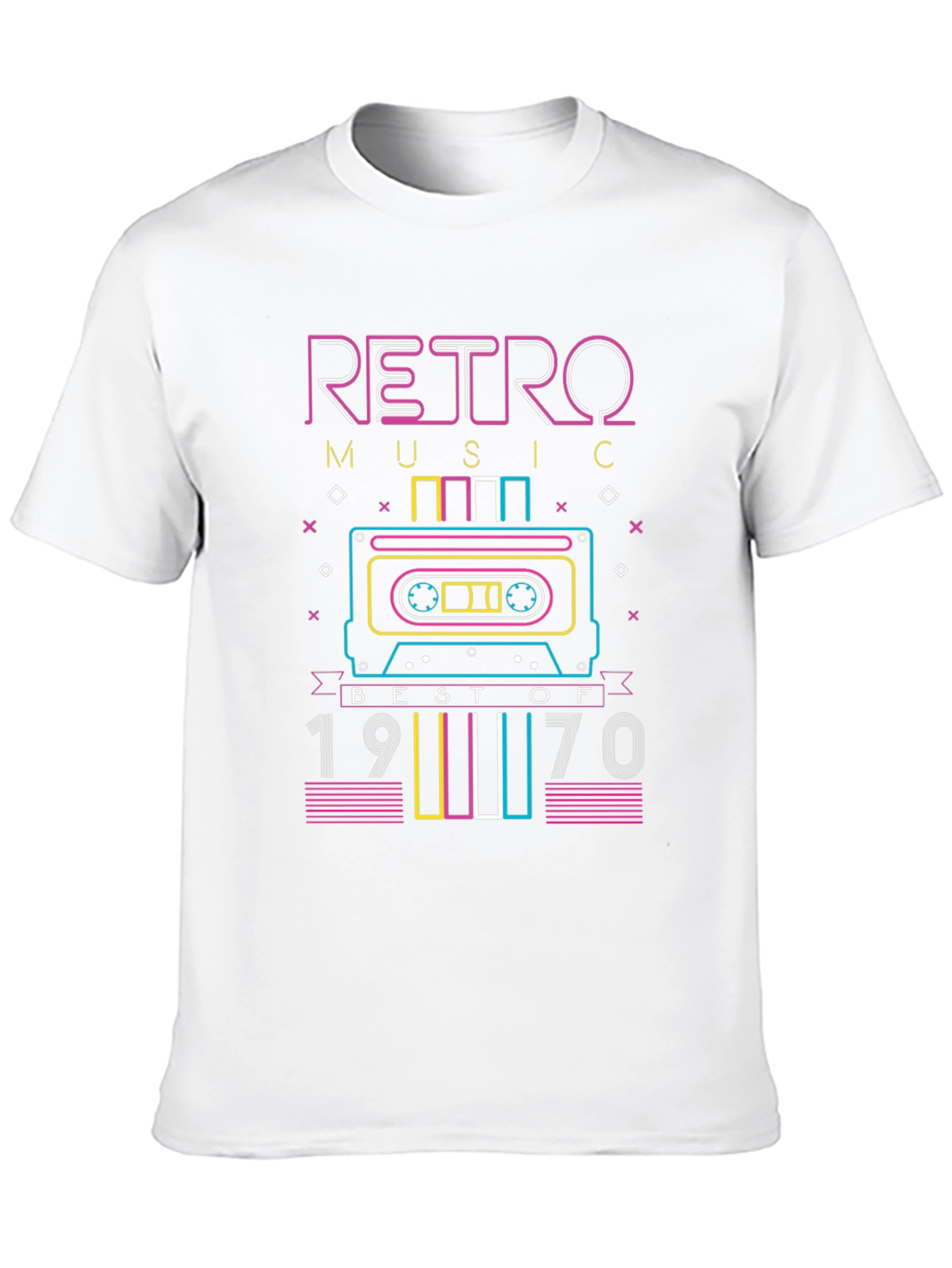 Retro Music 1970s Graphic T-Shirt