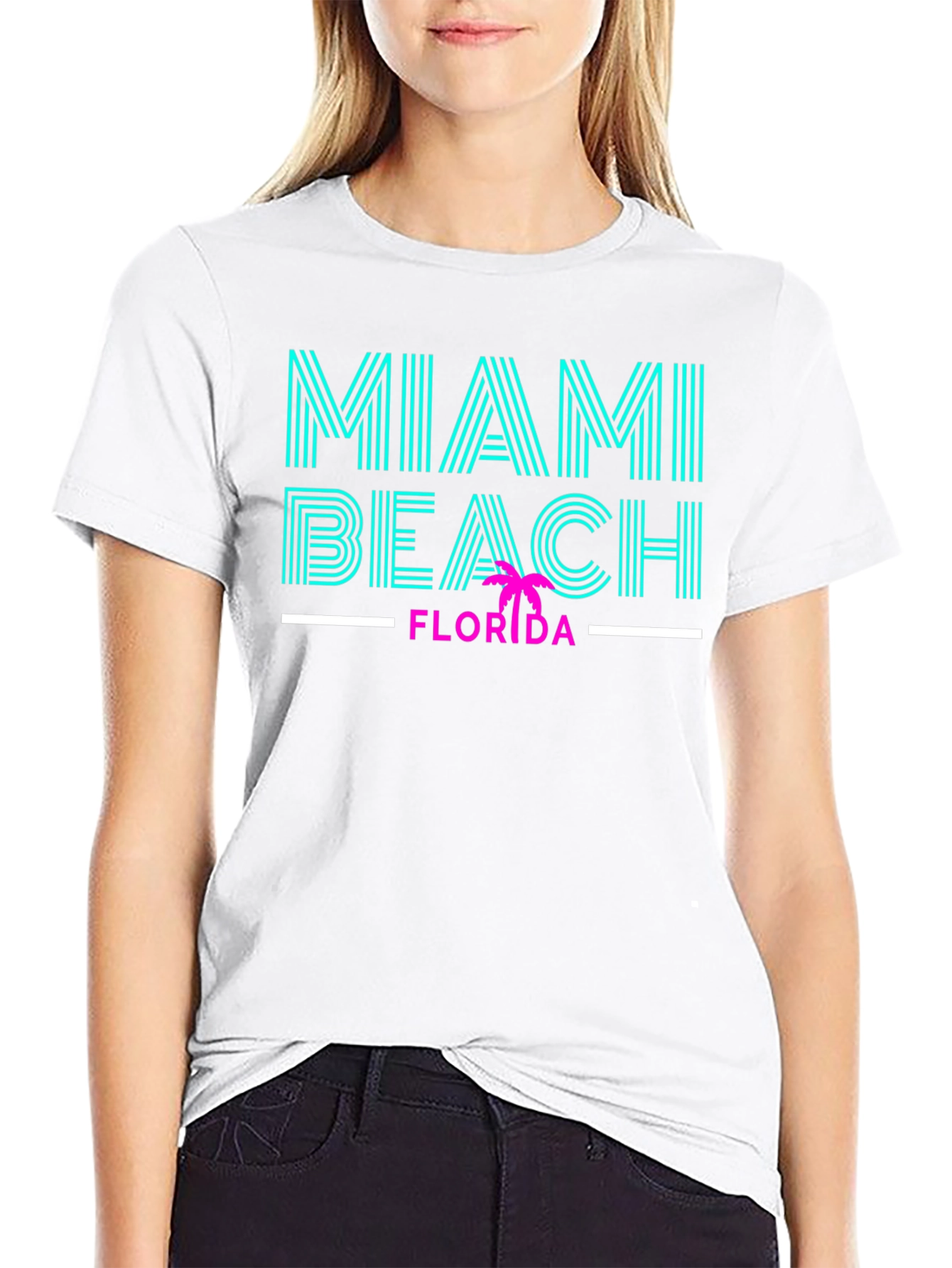 Miami Beach Florida Graphic Tee