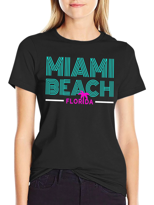 Miami Beach Florida Graphic Tee