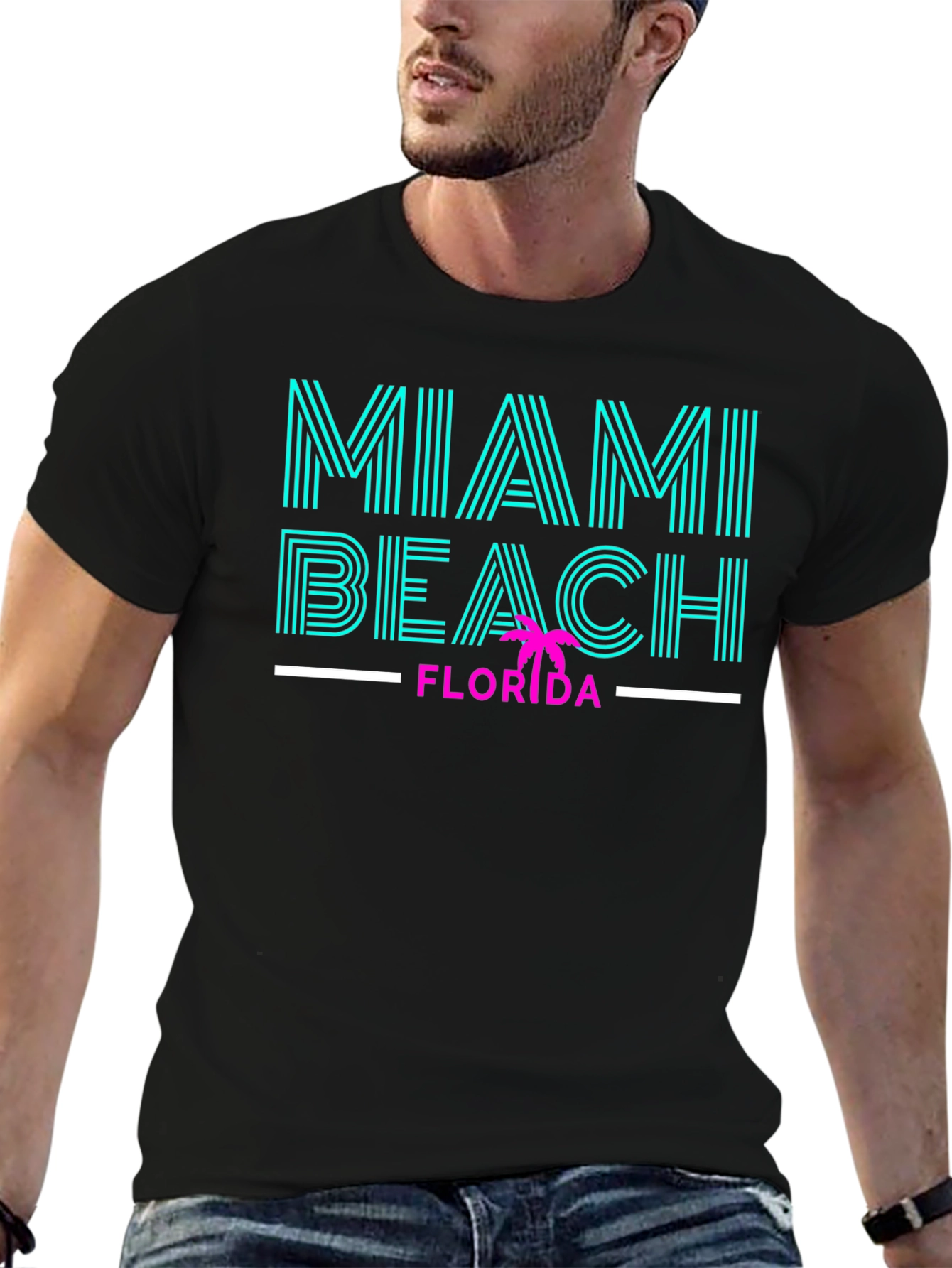 Miami Beach Florida Graphic Tee