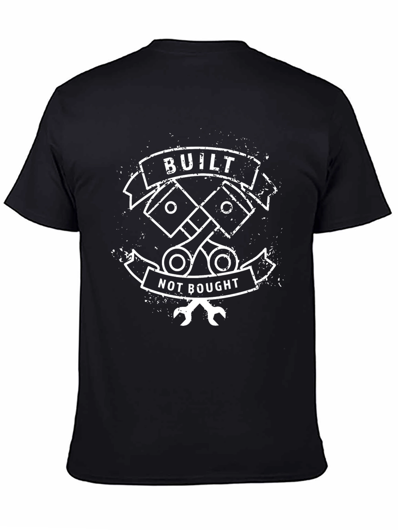 Built Not Bought Graphic T-Shirt - Black