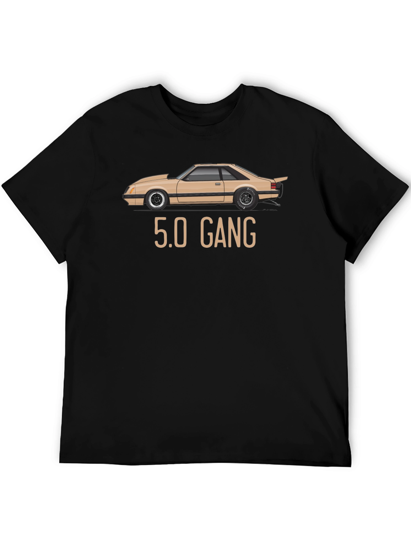 5.0 Gang T-Shirt - Car Graphic Tee