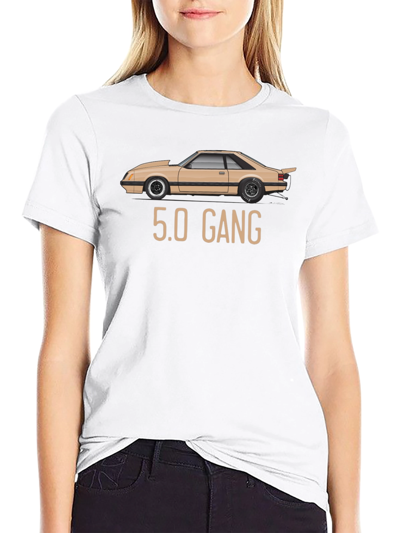 5.0 Gang T-Shirt - Car Graphic Tee