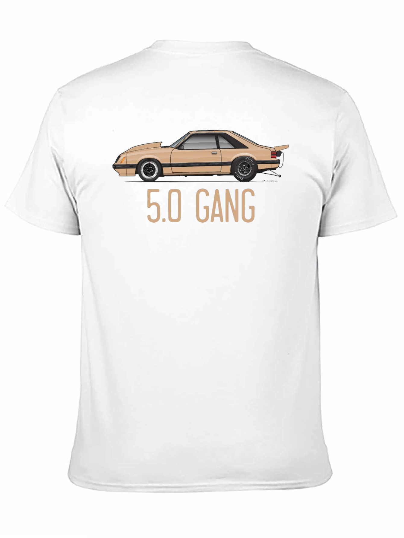 5.0 Gang T-Shirt - Car Graphic Tee