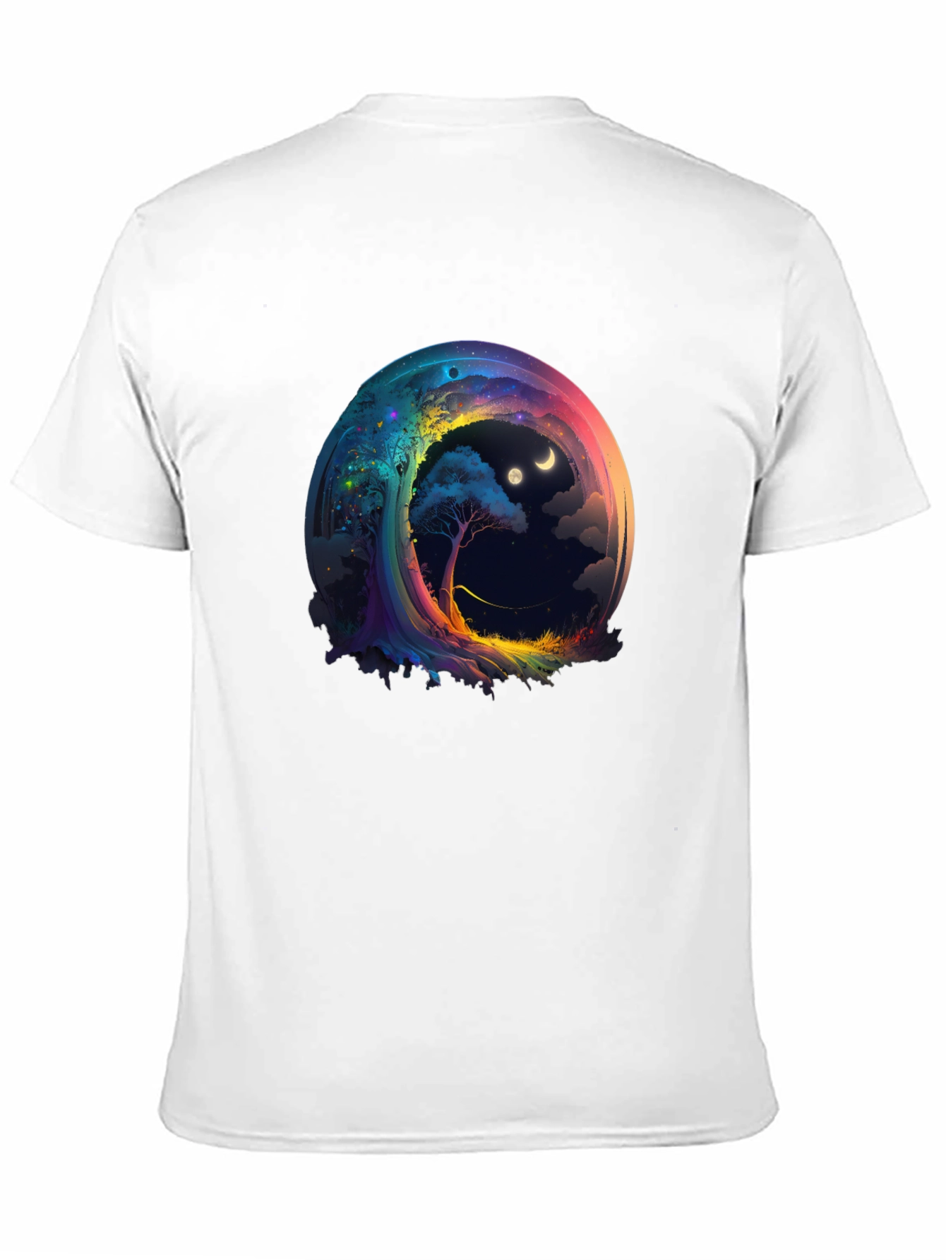 Cosmic Dreamscape T-Shirt - Unique Graphic Tee