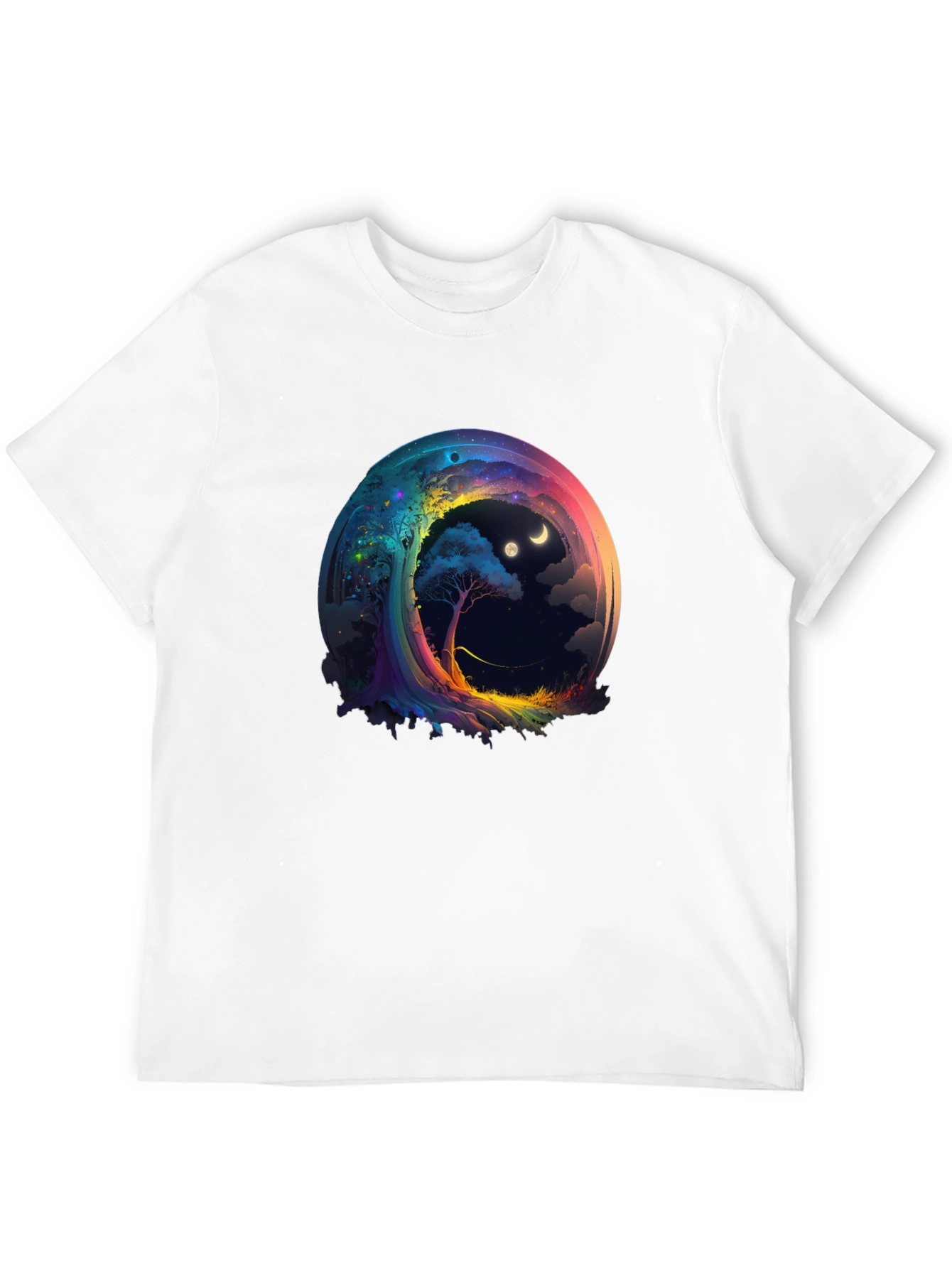 Cosmic Dreamscape T-Shirt - Unique Graphic Tee