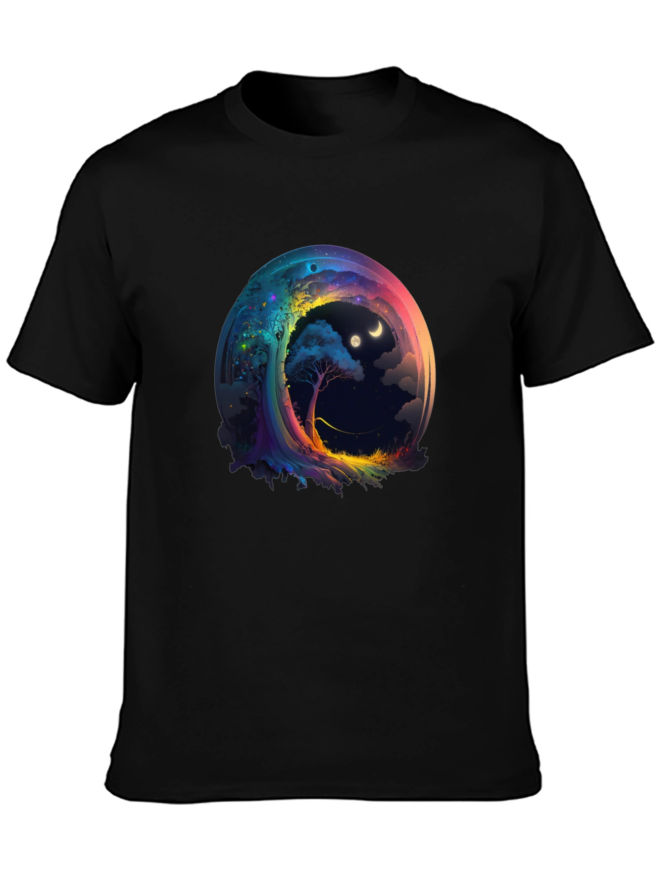 Cosmic Dreamscape T-Shirt - Unique Graphic Tee