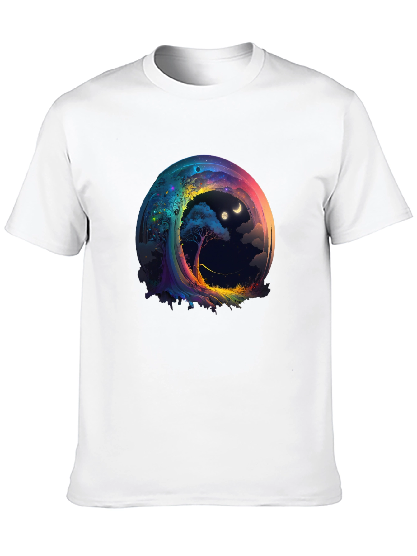 Cosmic Dreamscape T-Shirt - Unique Graphic Tee