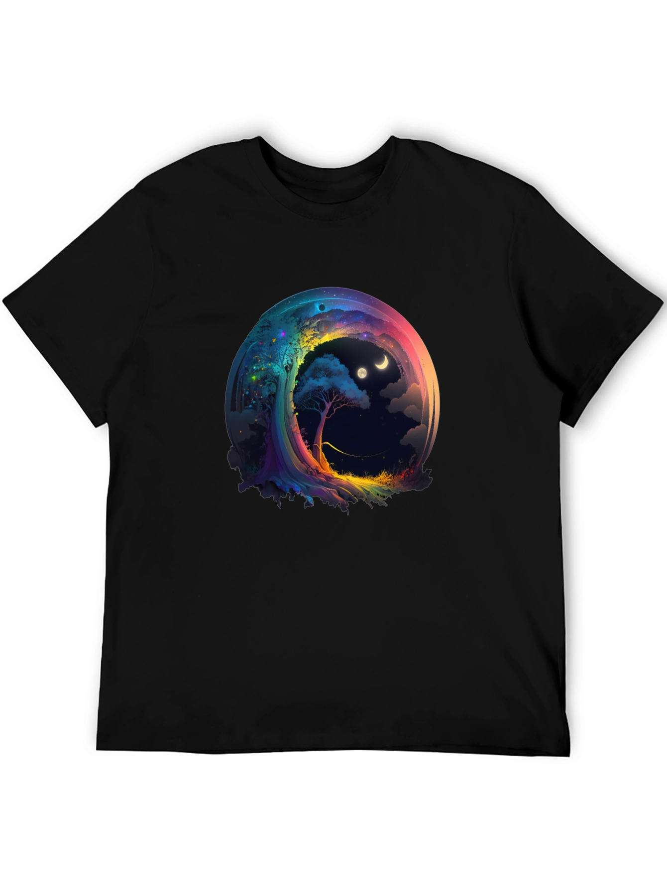 Cosmic Dreamscape T-Shirt - Unique Graphic Tee