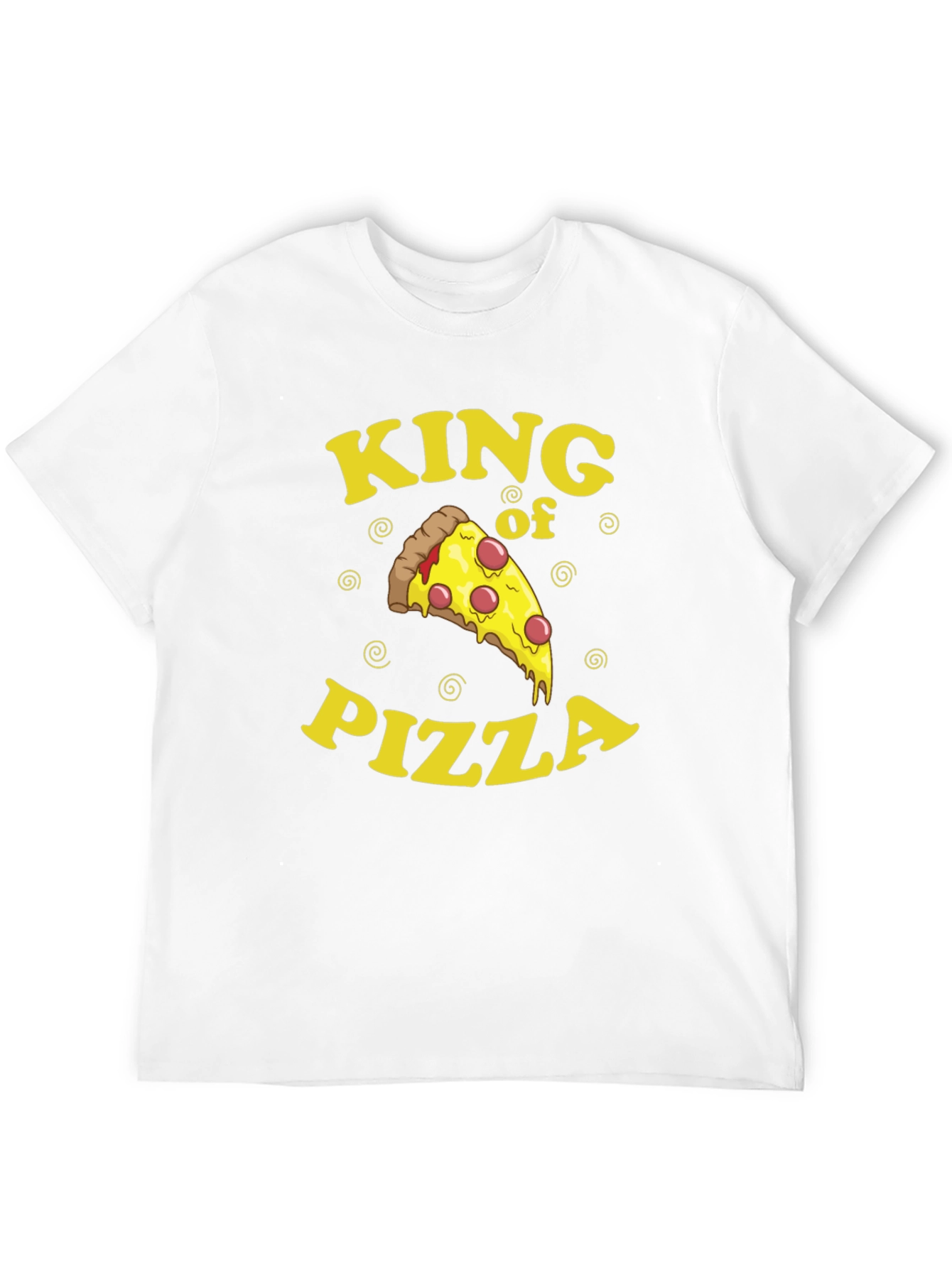 King of Pizza Graphic T-Shirt