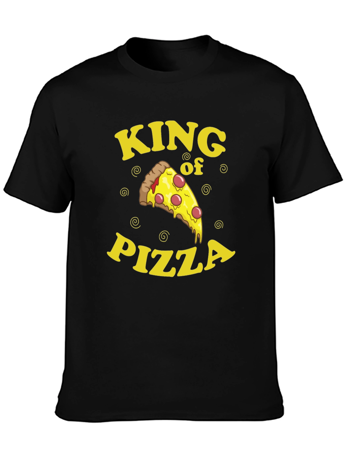 King of Pizza Graphic T-Shirt