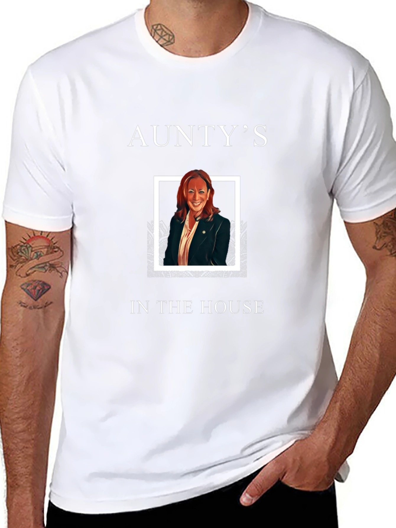 Auntys In The House Graphic Tee