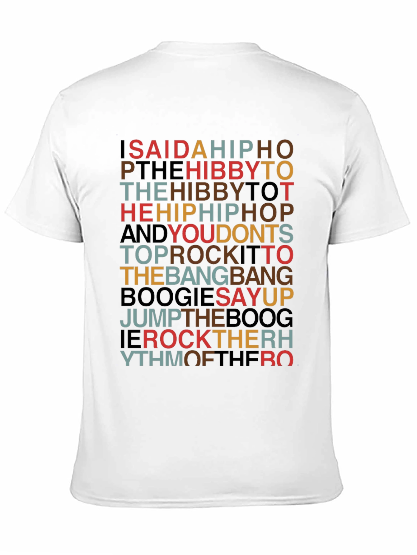 Hip Hop Rhyme Retro Graphic Tee