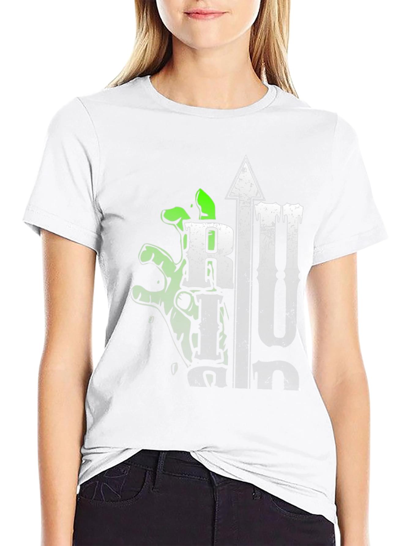 Zombie Hand Graphic Tee - Unisex Black T-Shirt