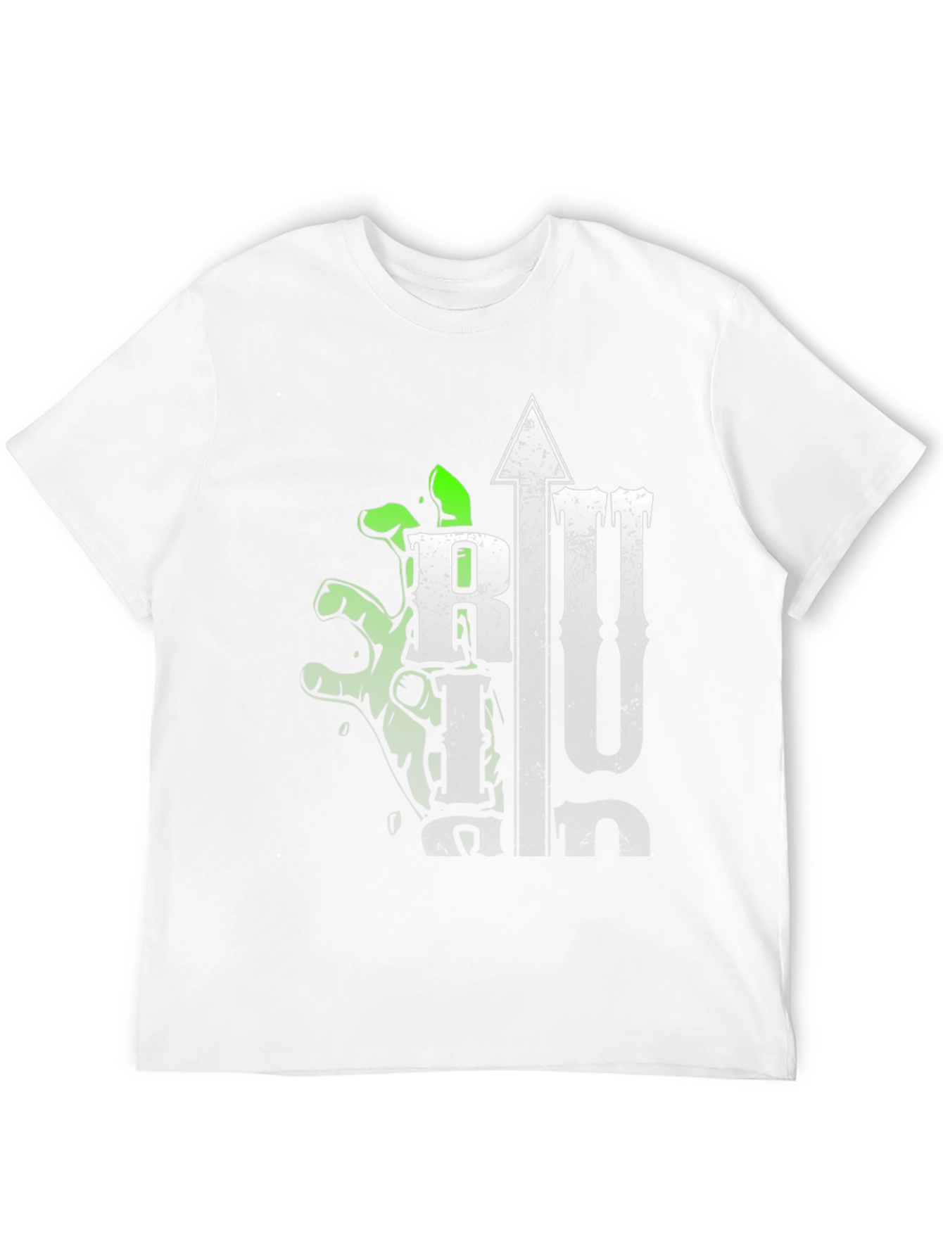 Zombie Hand Graphic Tee - Unisex Black T-Shirt