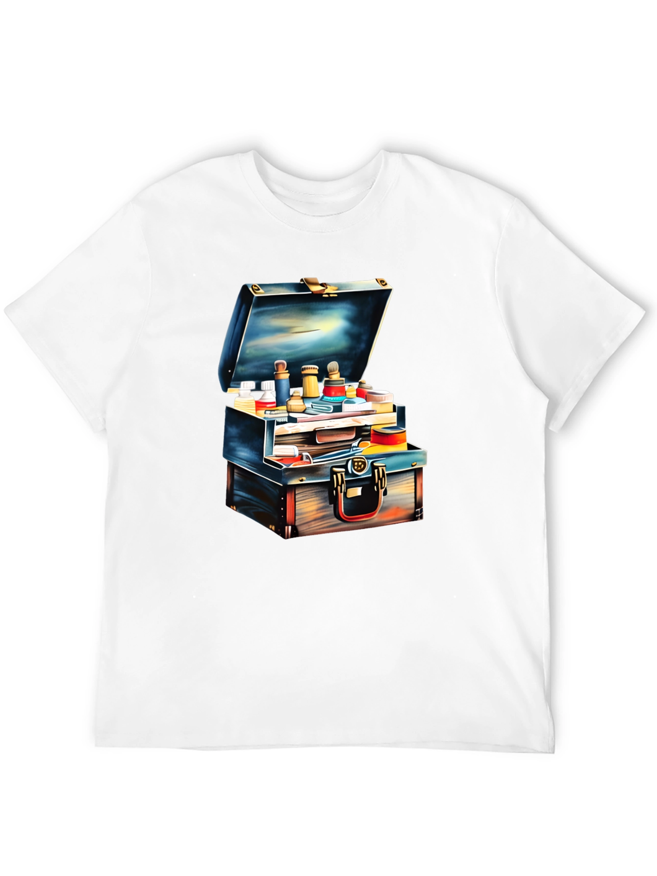 Unique Suitcase Graphic T-Shirt