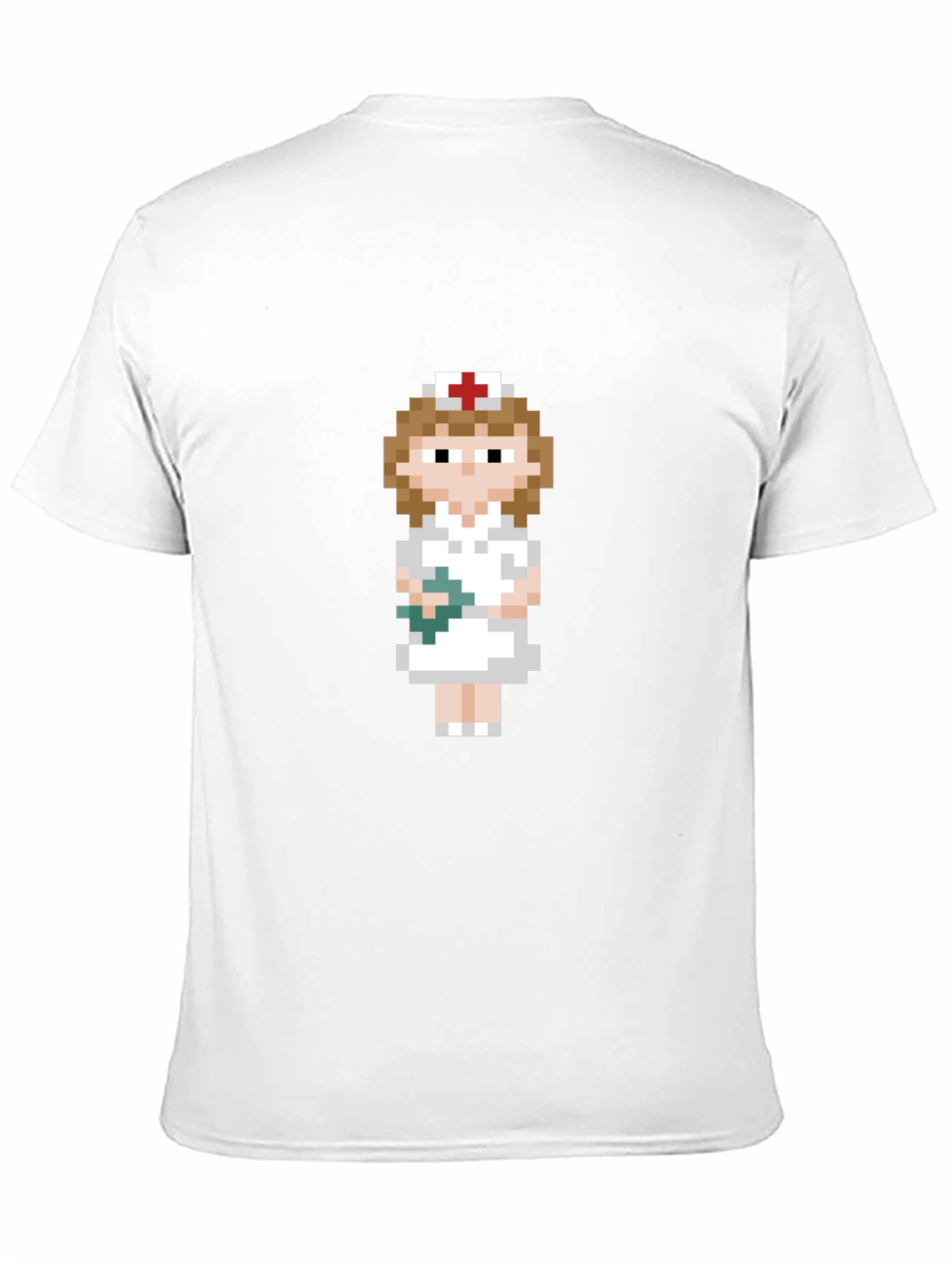 Pixel Nurse T-Shirt - Retro Gaming Style