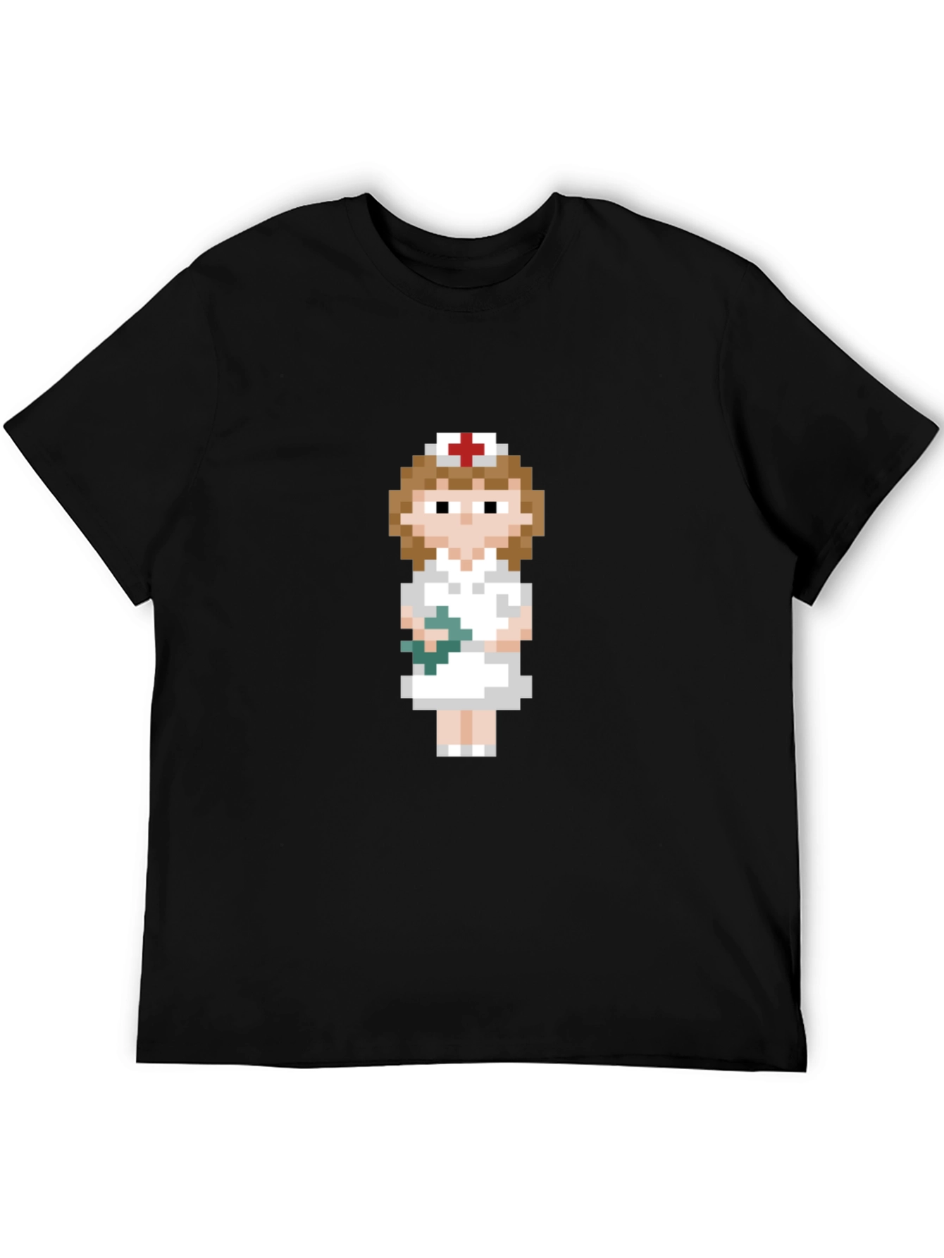 Pixel Nurse T-Shirt - Retro Gaming Style