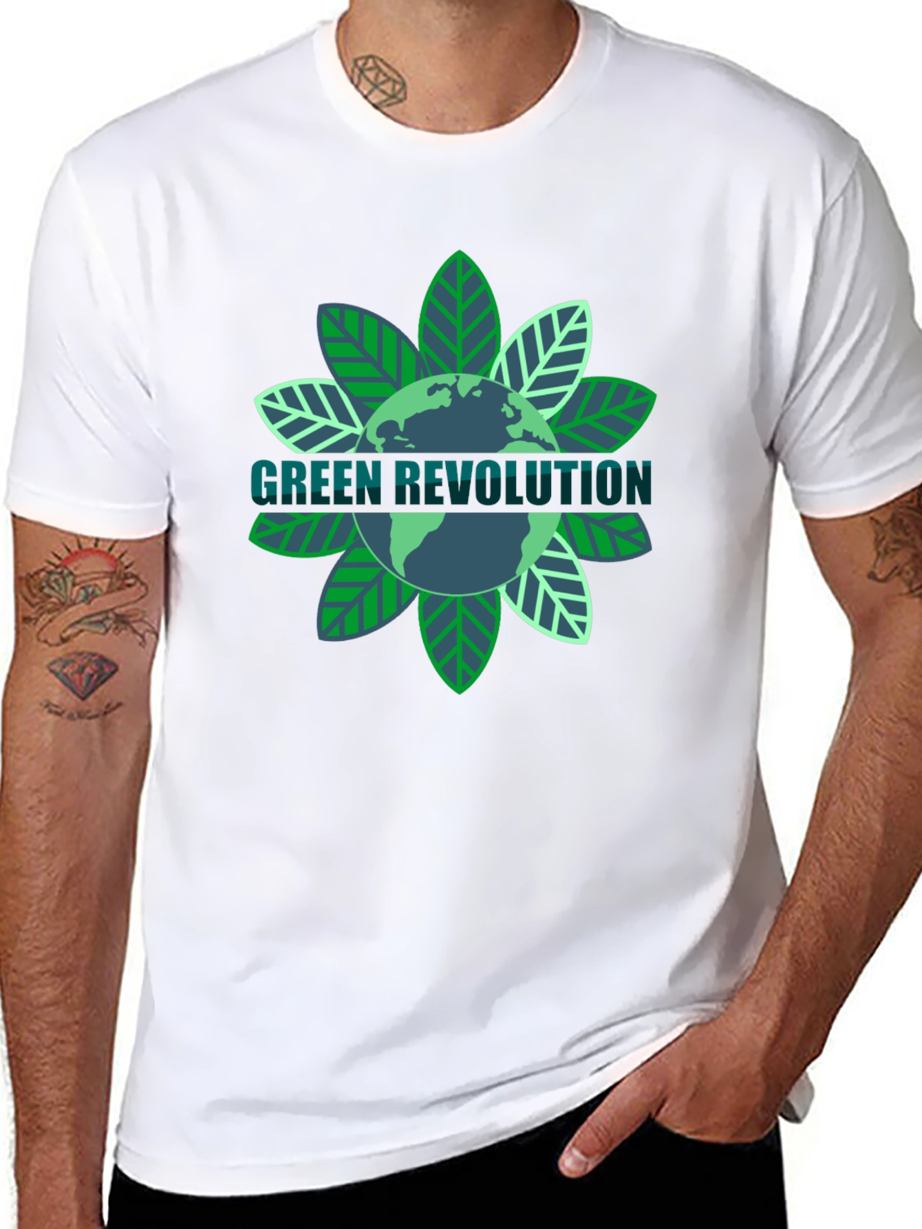 Green Revolution Graphic T-Shirt