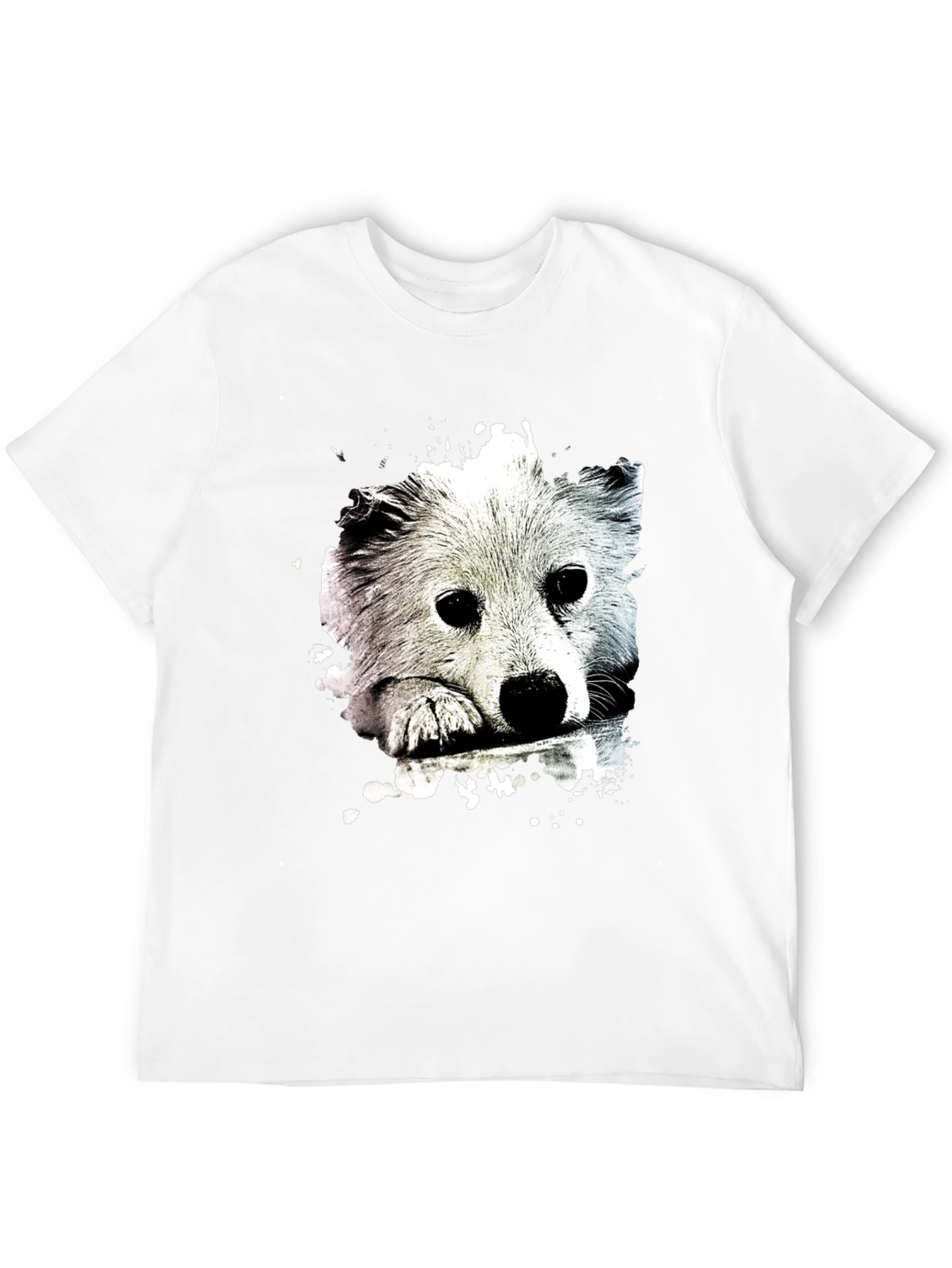 Cute Dog Graphic T-Shirt - Trendy Casual Wear