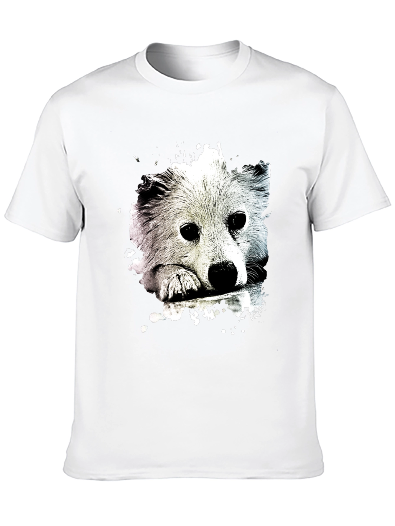 Cute Dog Graphic T-Shirt - Trendy Casual Wear