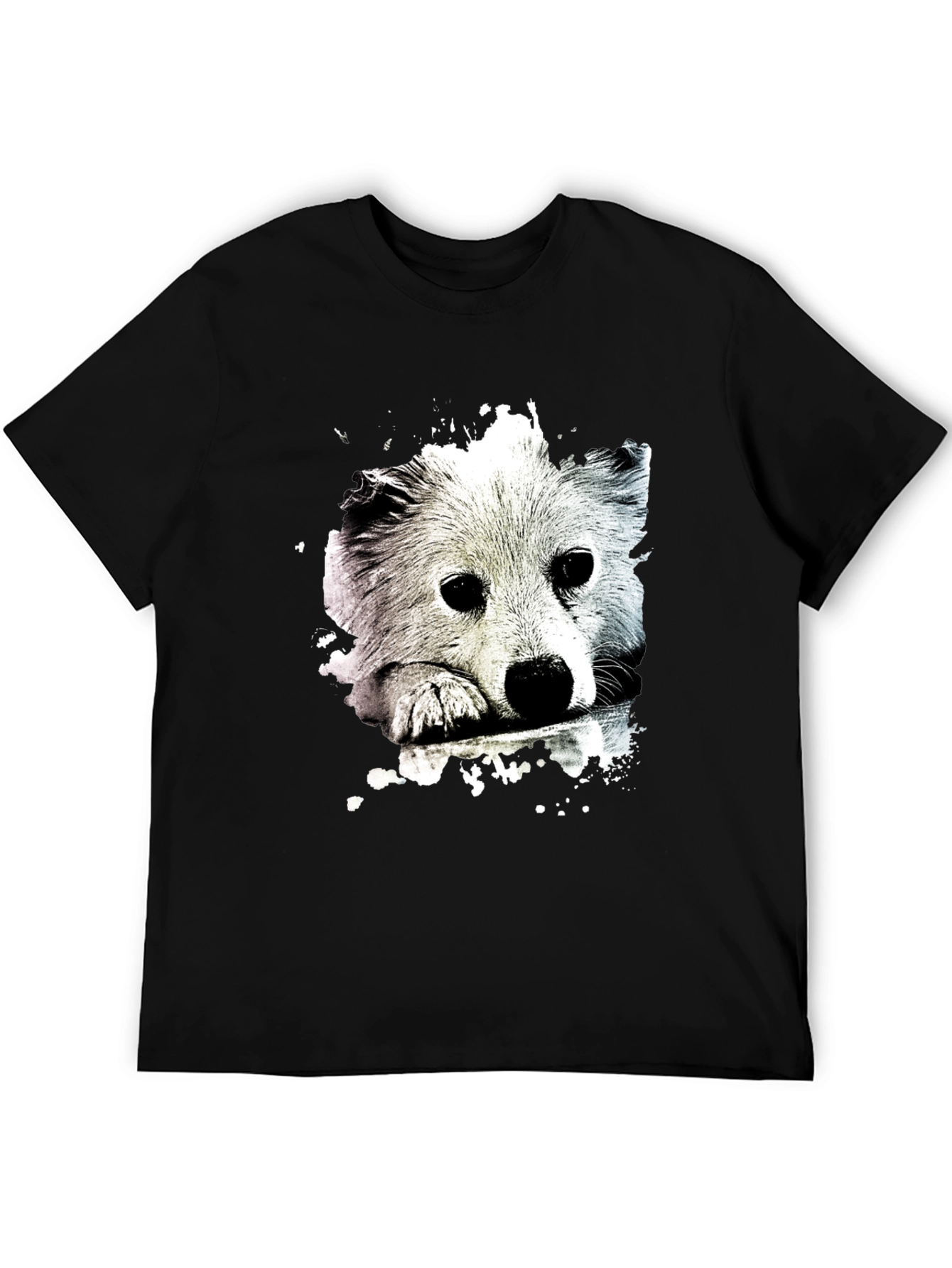 Cute Dog Graphic T-Shirt - Trendy Casual Wear
