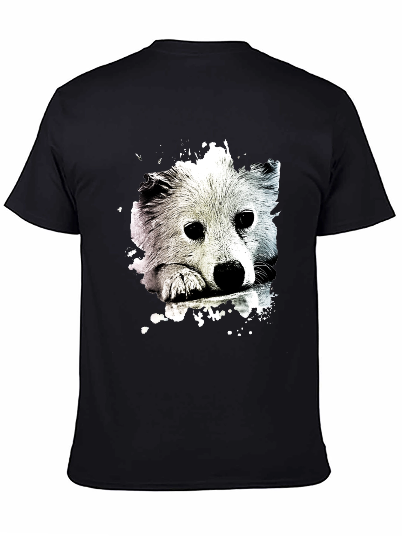 Cute Dog Graphic T-Shirt - Trendy Casual Wear