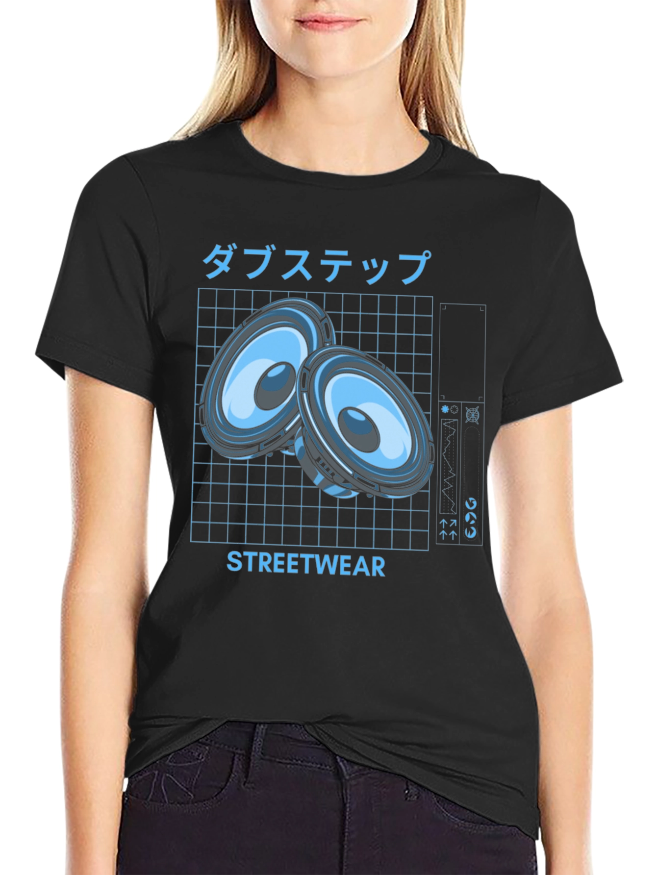 Dubstep Speaker Graphic Tee - Streetwear Style