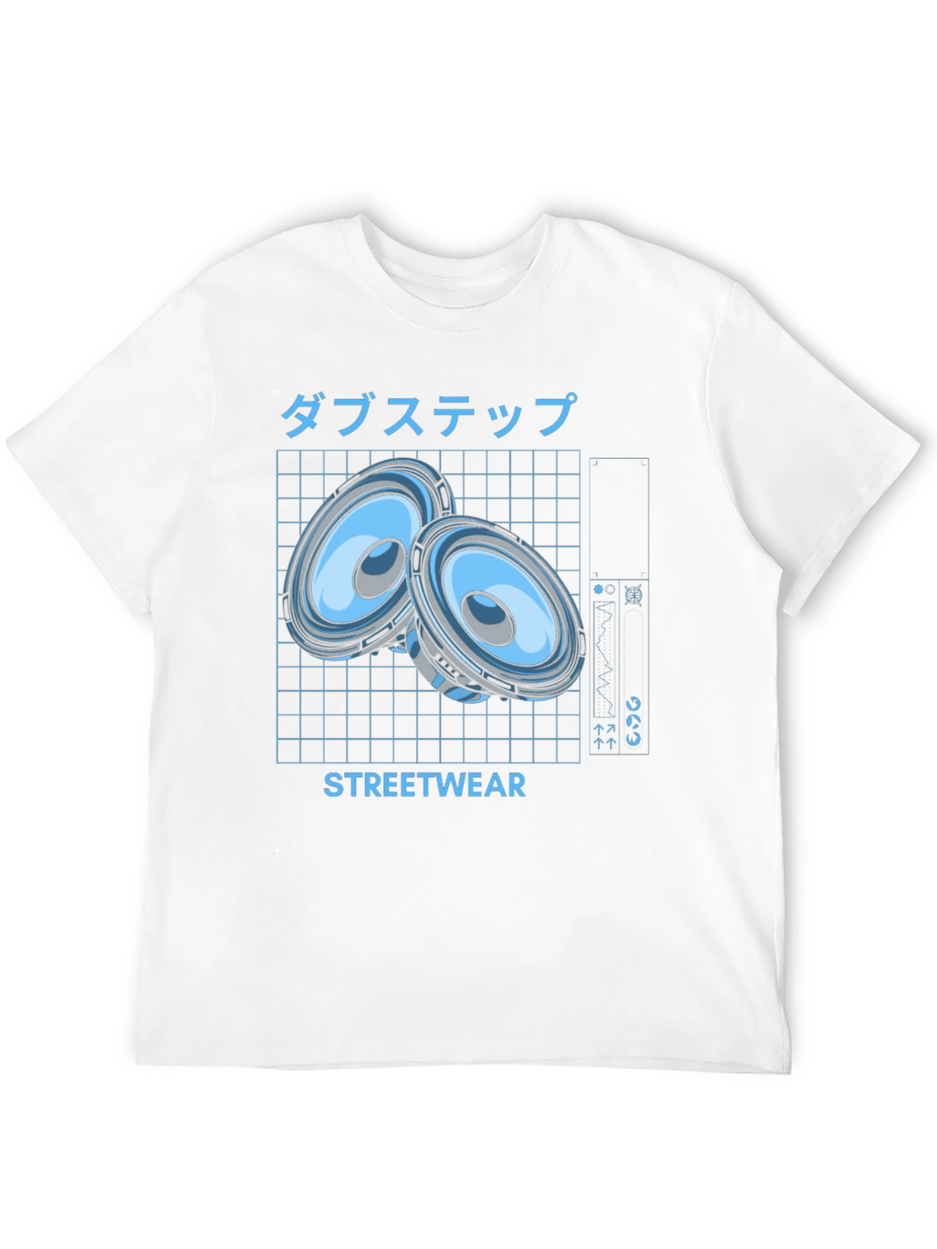 Dubstep Speaker Graphic Tee - Streetwear Style