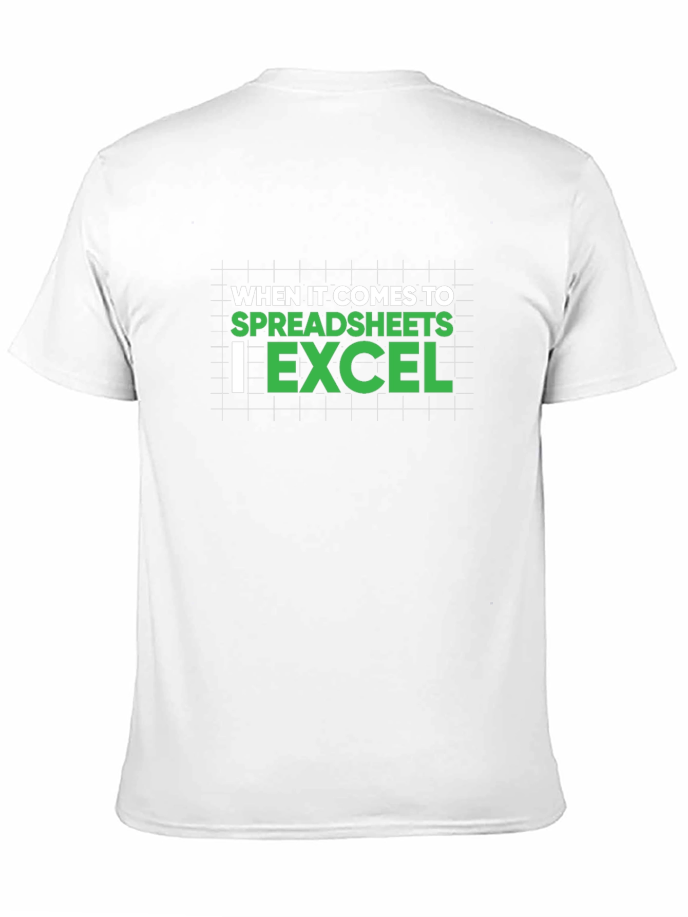 I Excel Spreadsheet Humor T-Shirt