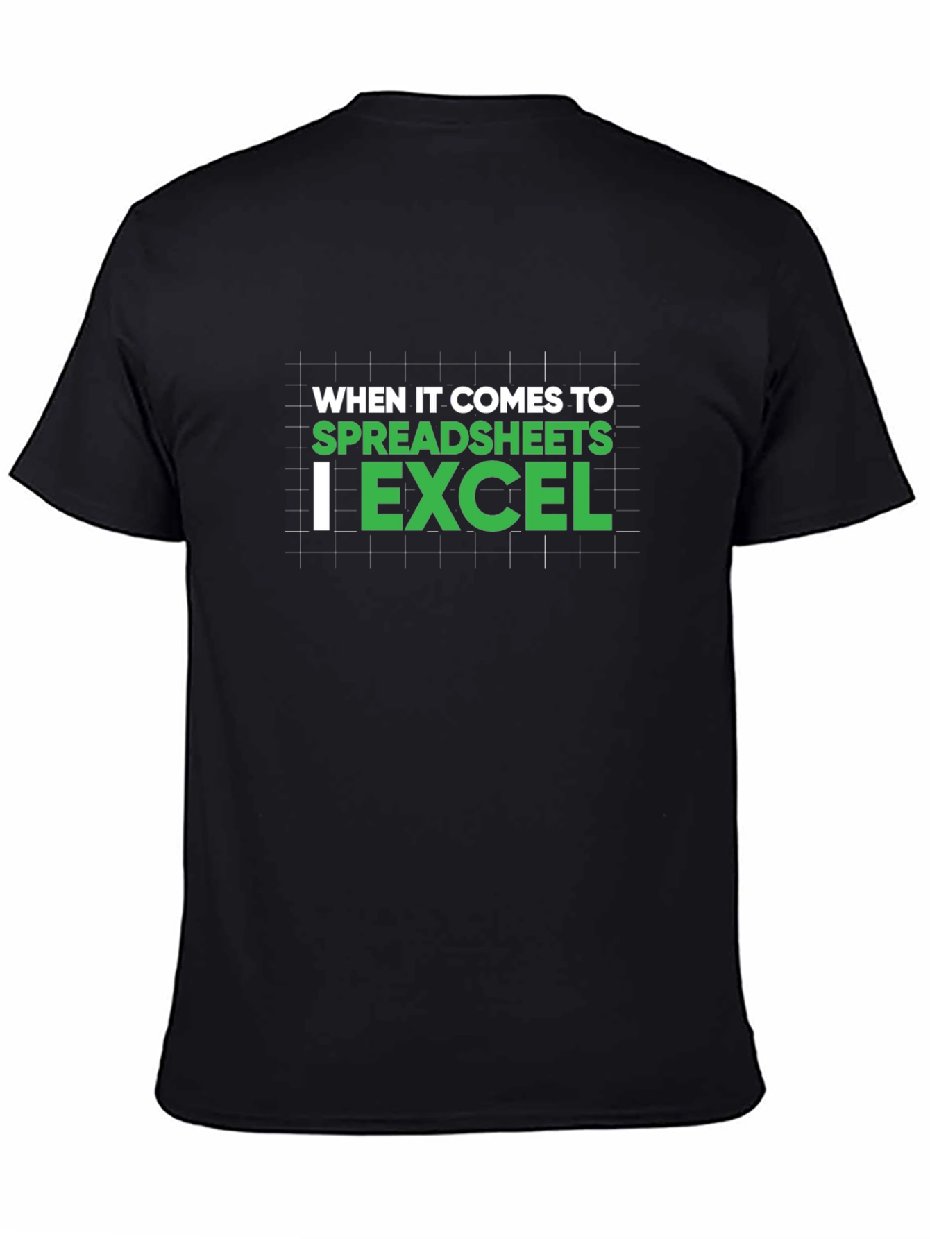 I Excel Spreadsheet Humor T-Shirt