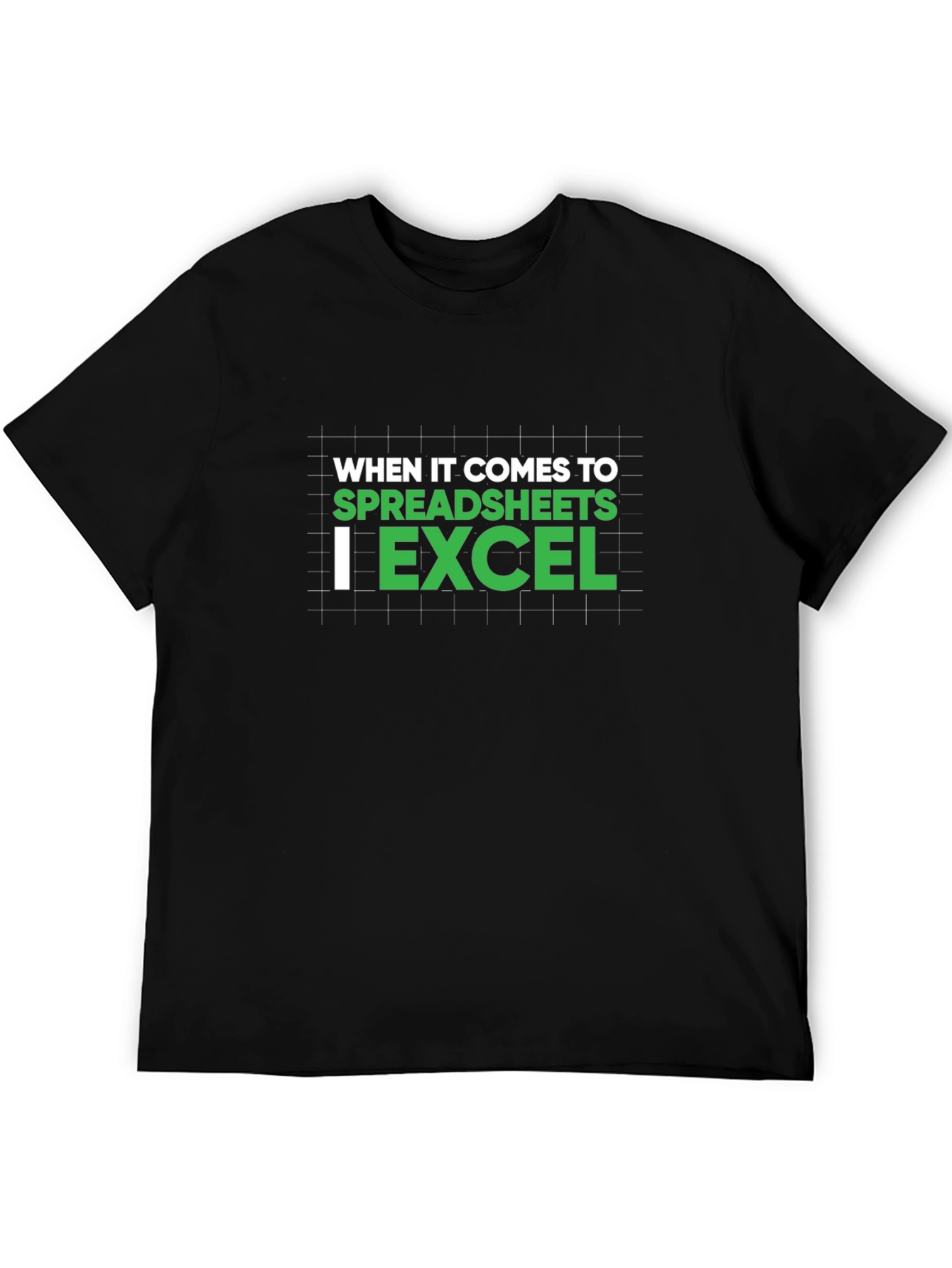 I Excel Spreadsheet Humor T-Shirt