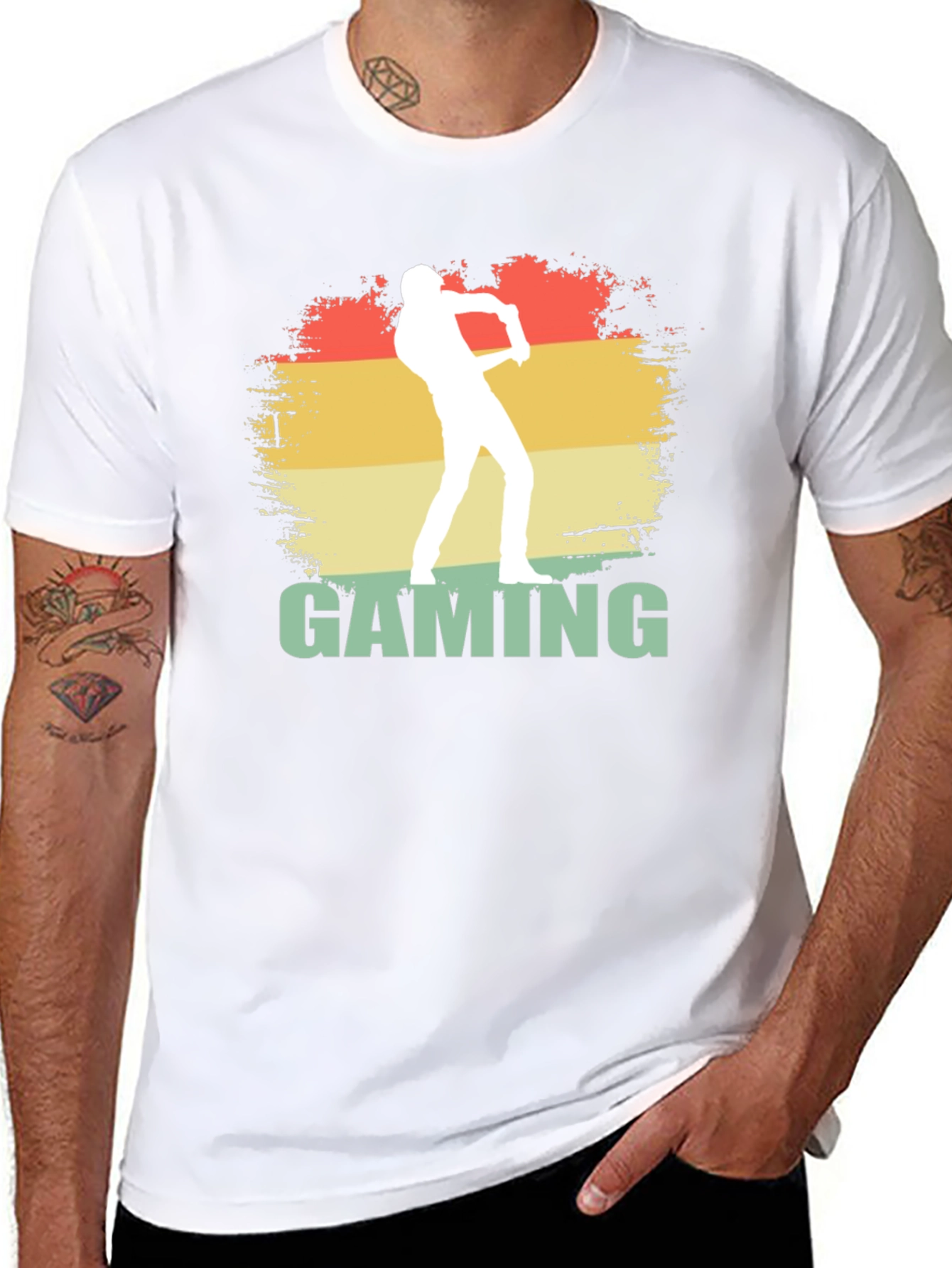 Gaming Graphic Tee - Retro Gamer T-Shirt