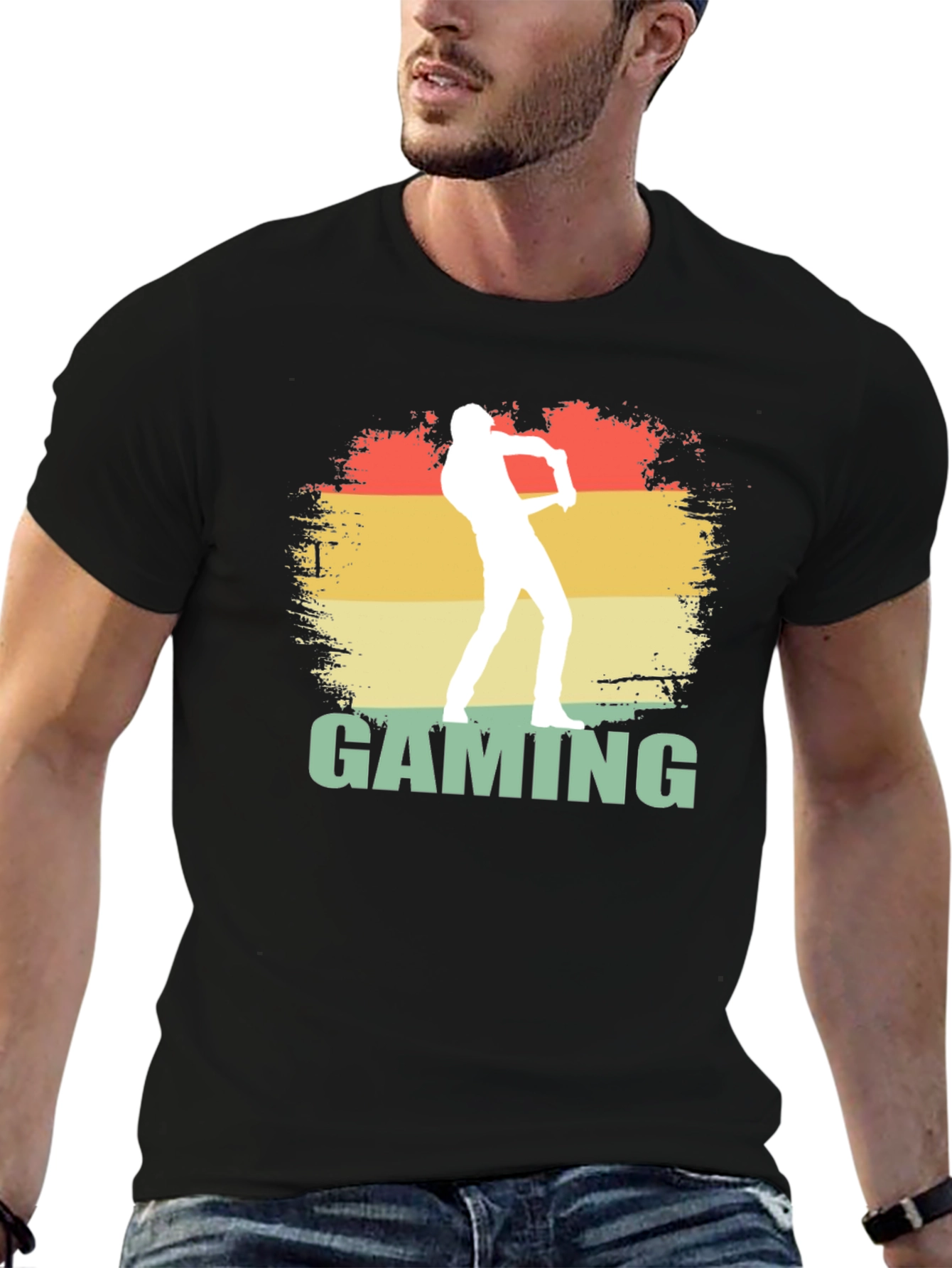 Gaming Graphic Tee - Retro Gamer T-Shirt