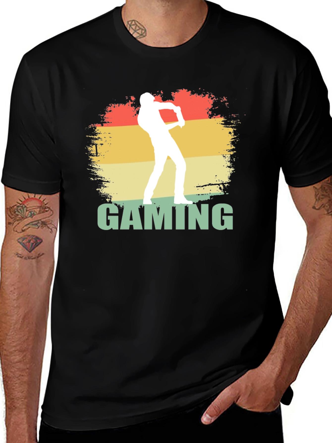 Gaming Graphic Tee - Retro Gamer T-Shirt
