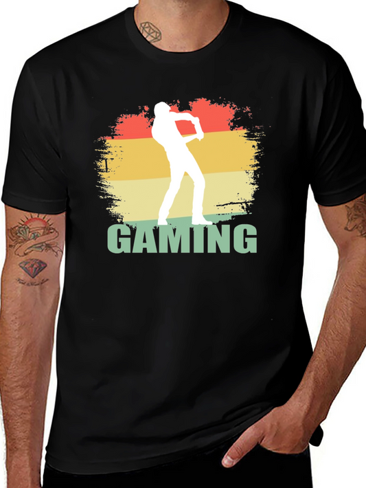 Gaming Graphic Tee - Retro Gamer T-Shirt