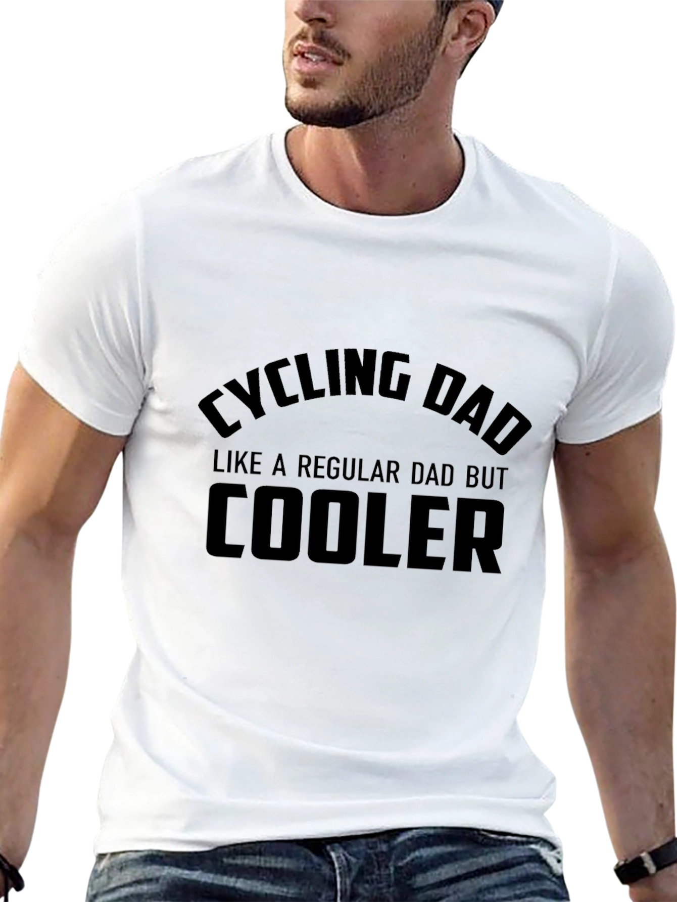 Cycling Dad T-Shirt - Cool Dad Style
