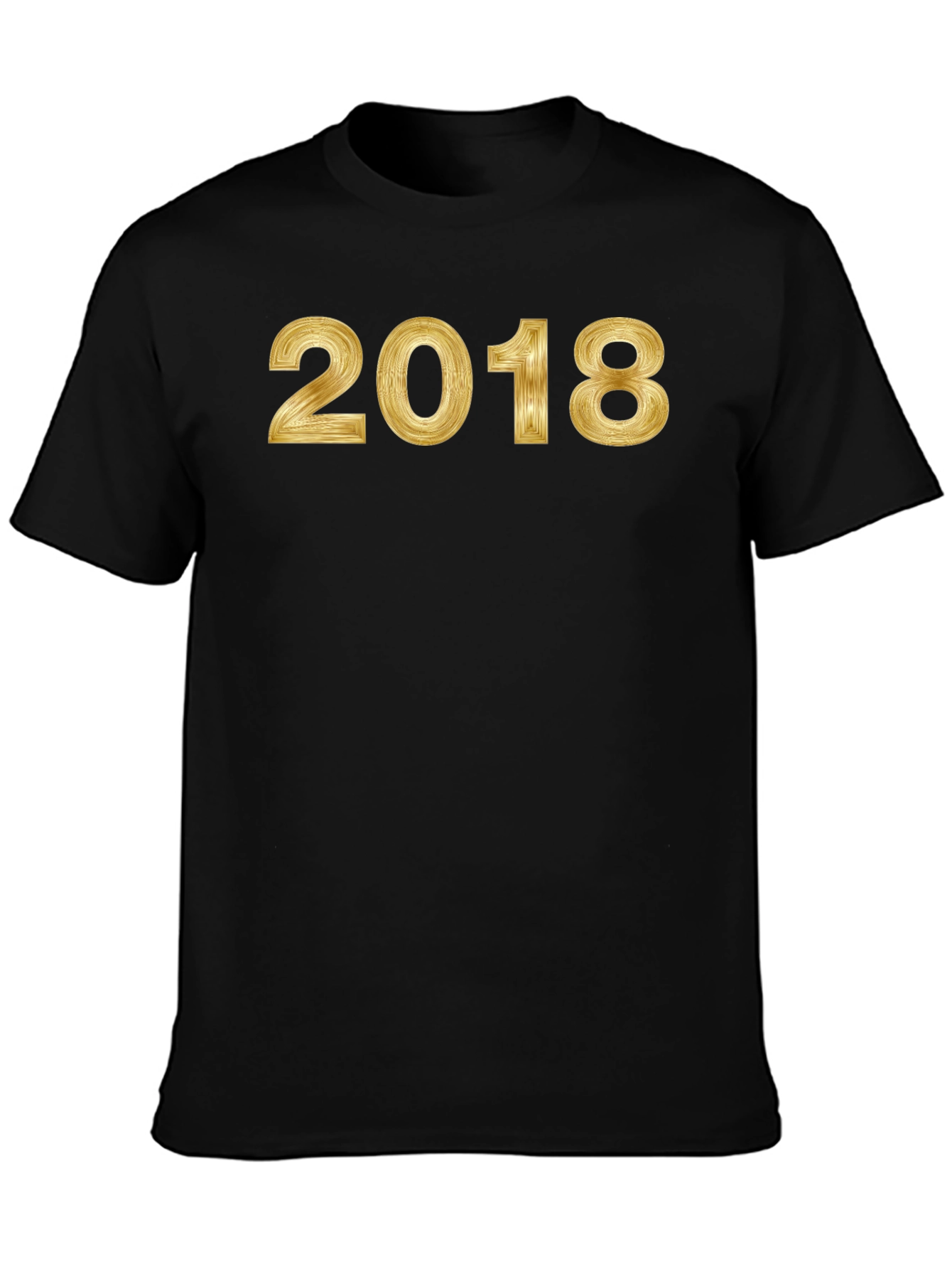 Golden 2018 Graphic Black T-Shirt