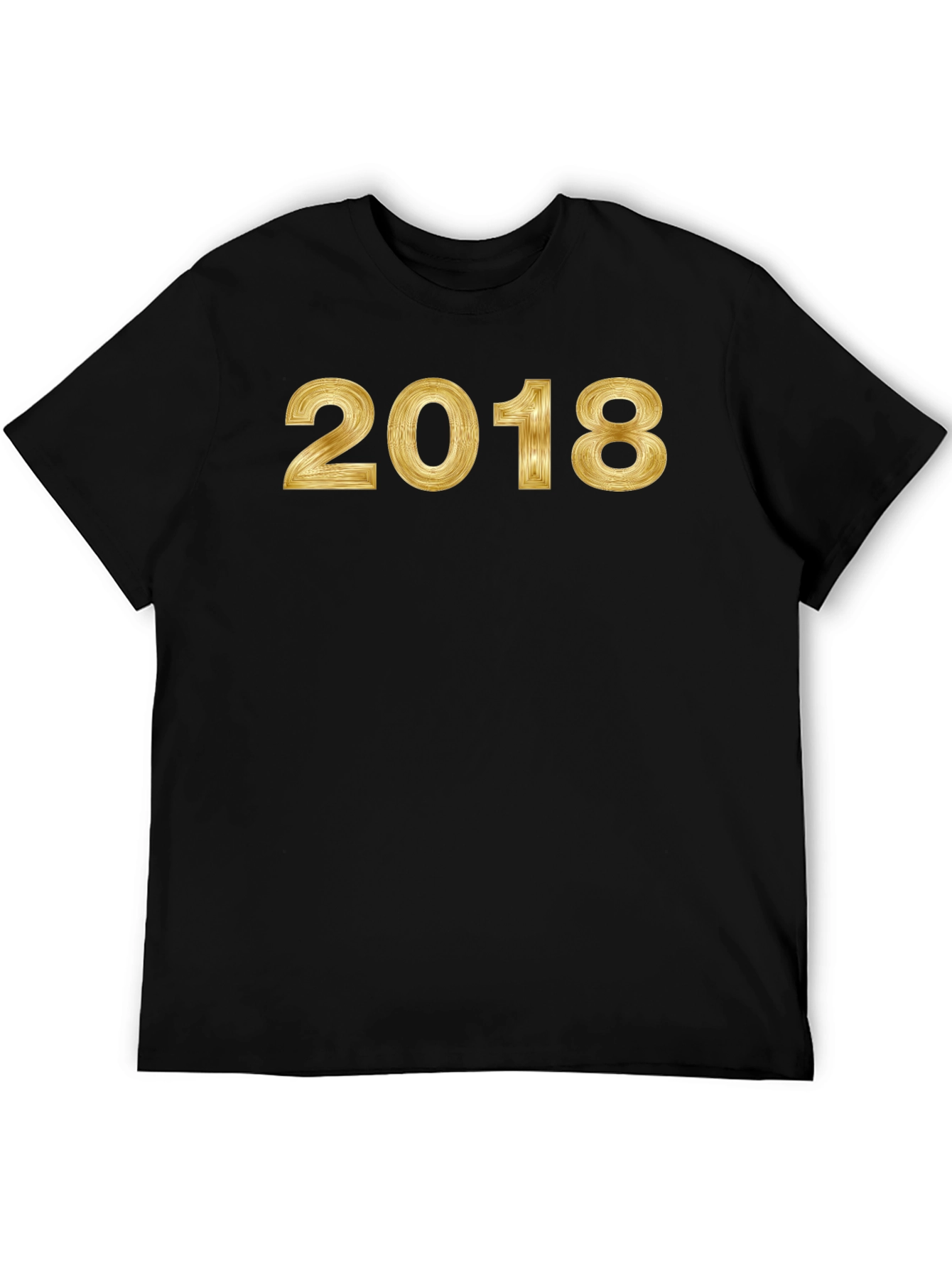 Golden 2018 Graphic Black T-Shirt